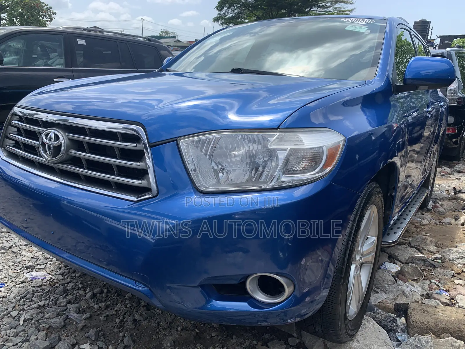 Toyota Highlander Limited 2009 Blue
