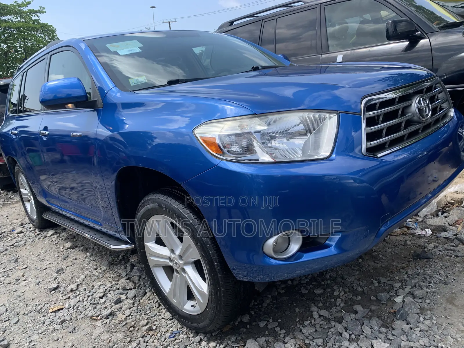 Toyota Highlander Limited 2009 Blue