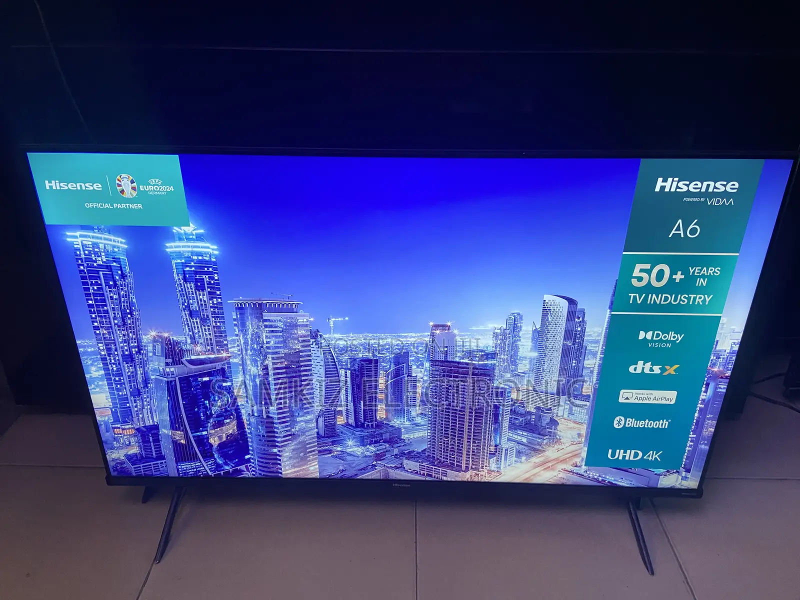 Hisense 43 Inch A6 Series Led Uhd Full Smart Tv 2024model