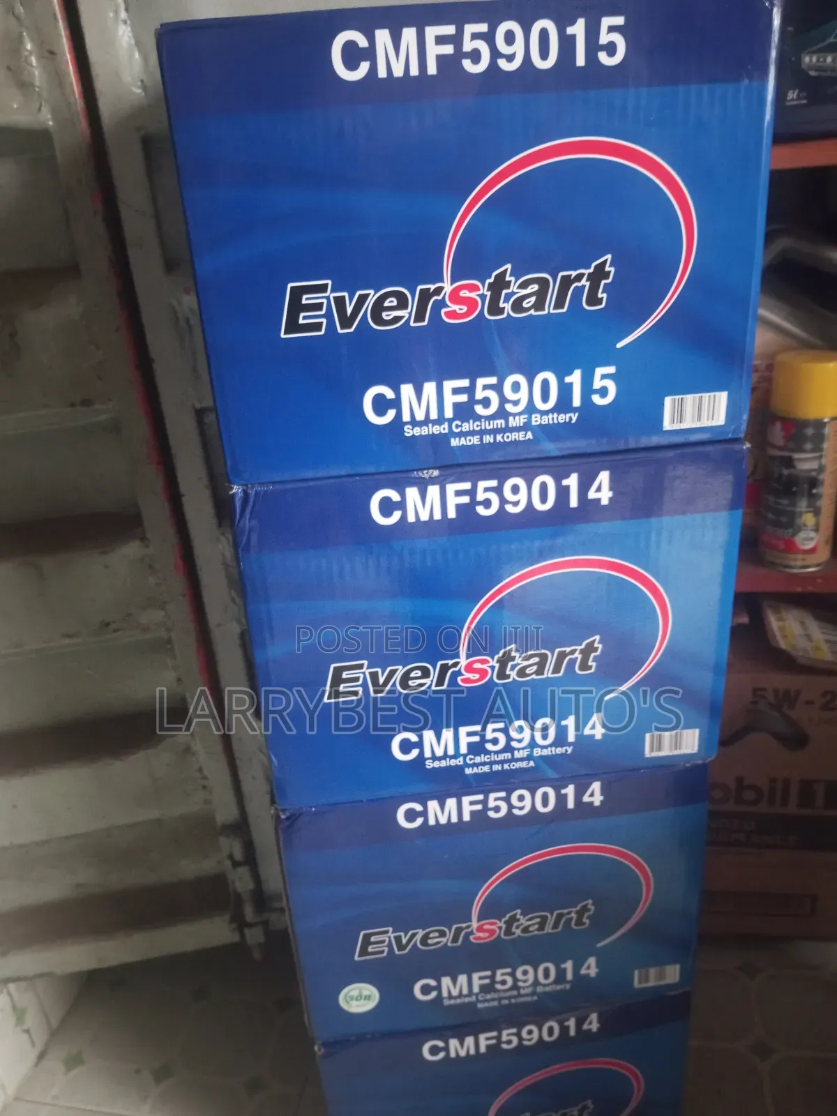 90ah Everstart Made in Korea Battery