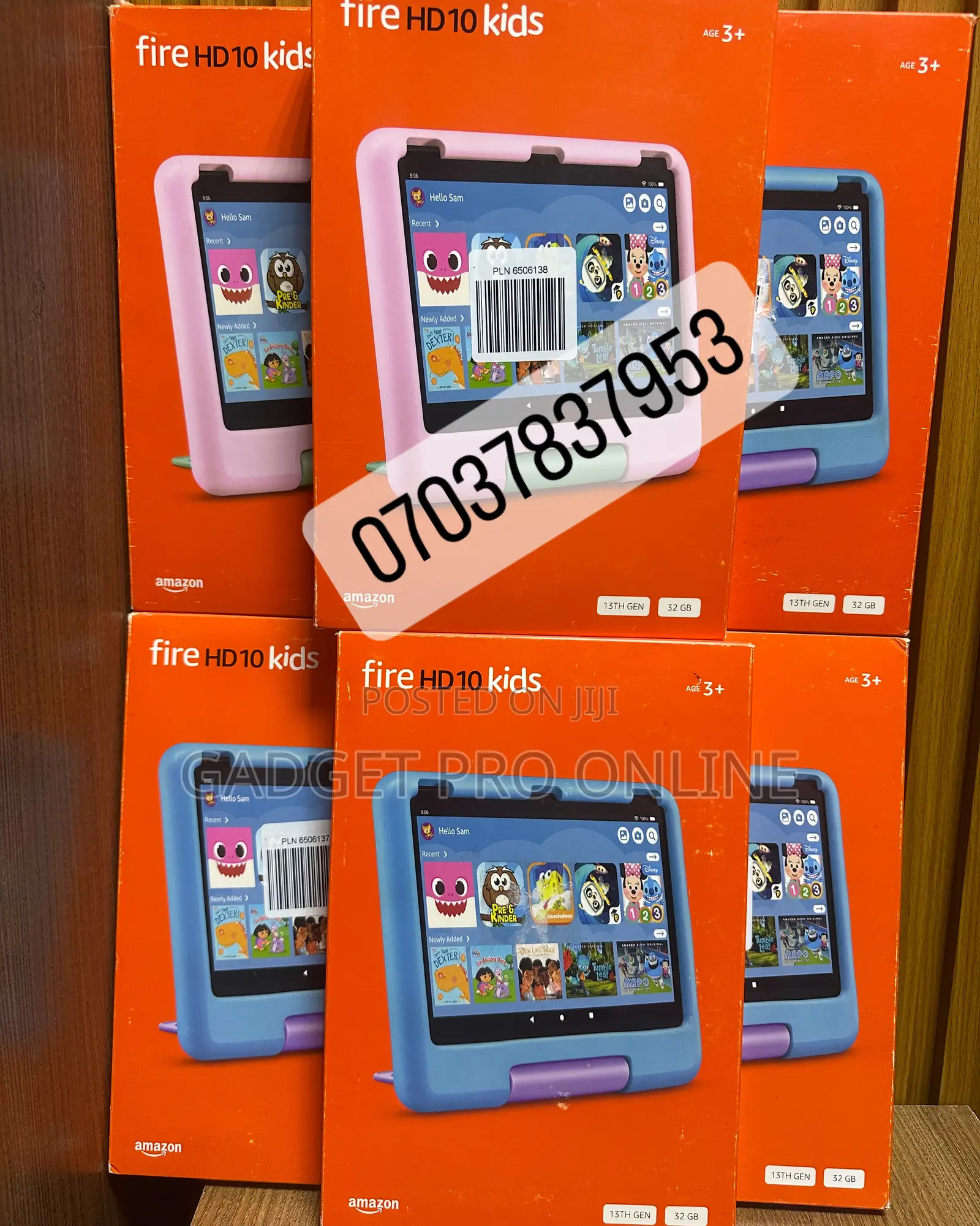 New Amazon Fire HD 10 Kids Edition 2021 32 GB Pink