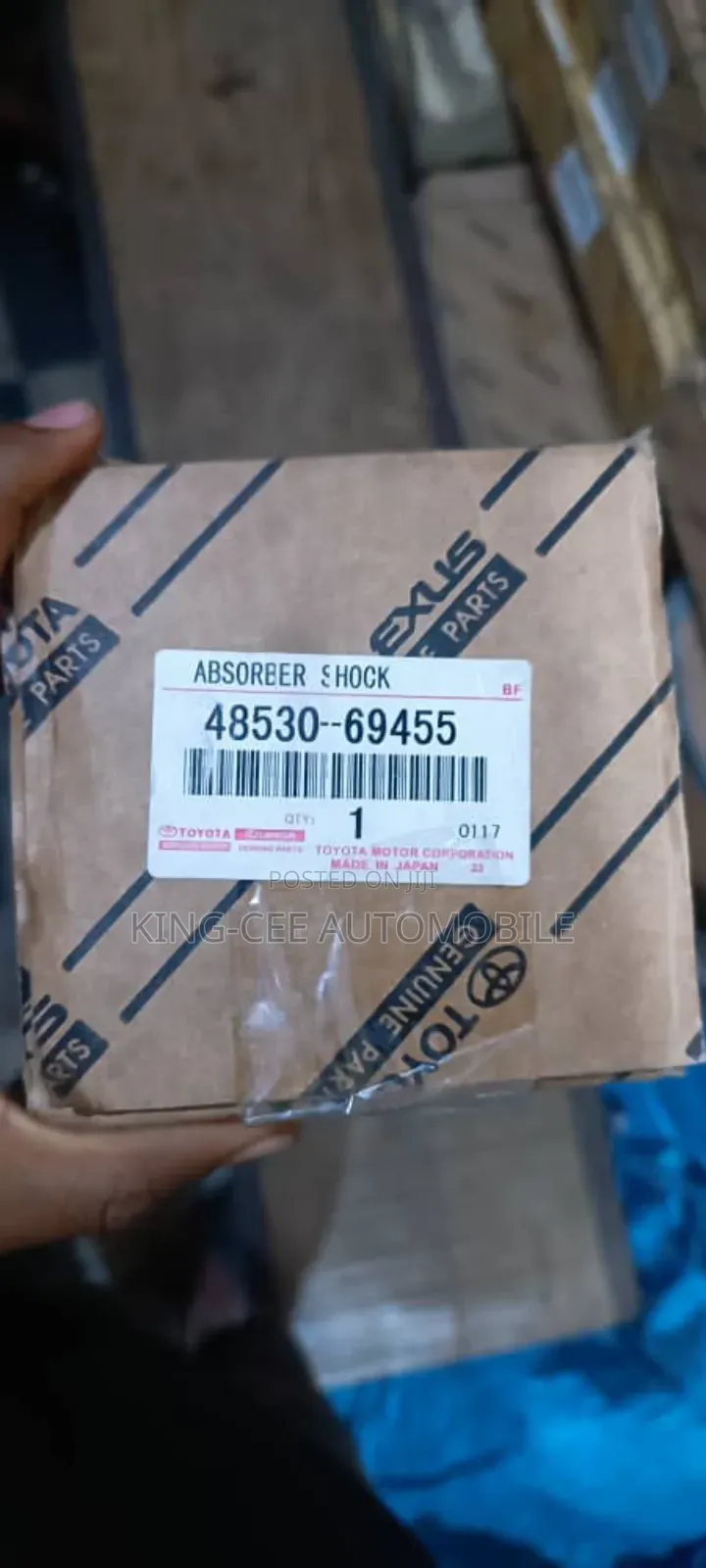 Back Shock Absorber Toyota Land Cruiser 2010 2020 Model