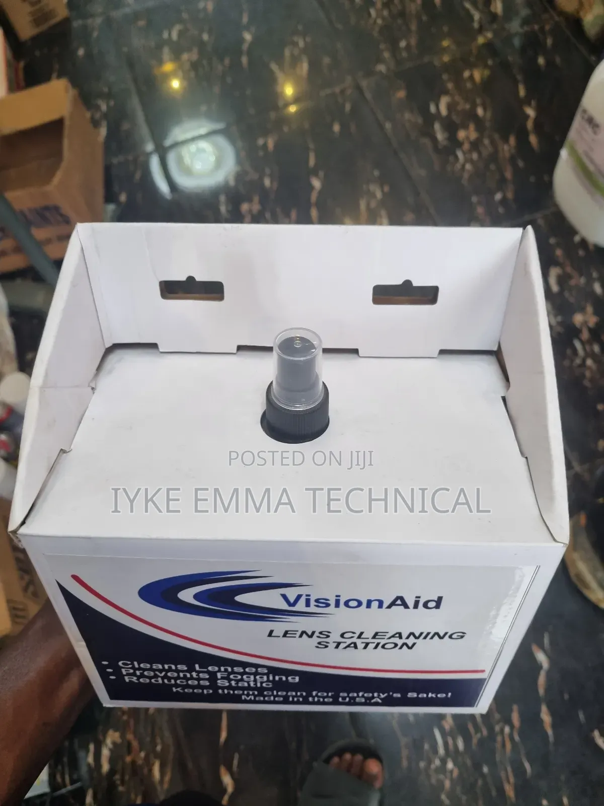 Vision Aid Lens Cleaning Station