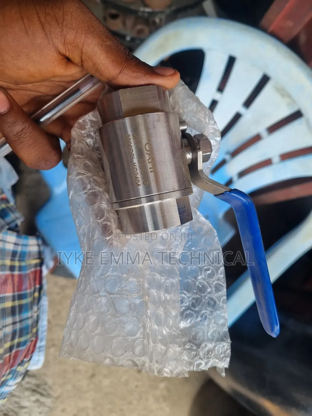 High Pressure Ball Valve 3/4" Ball Valve 3000 Psi Ss316