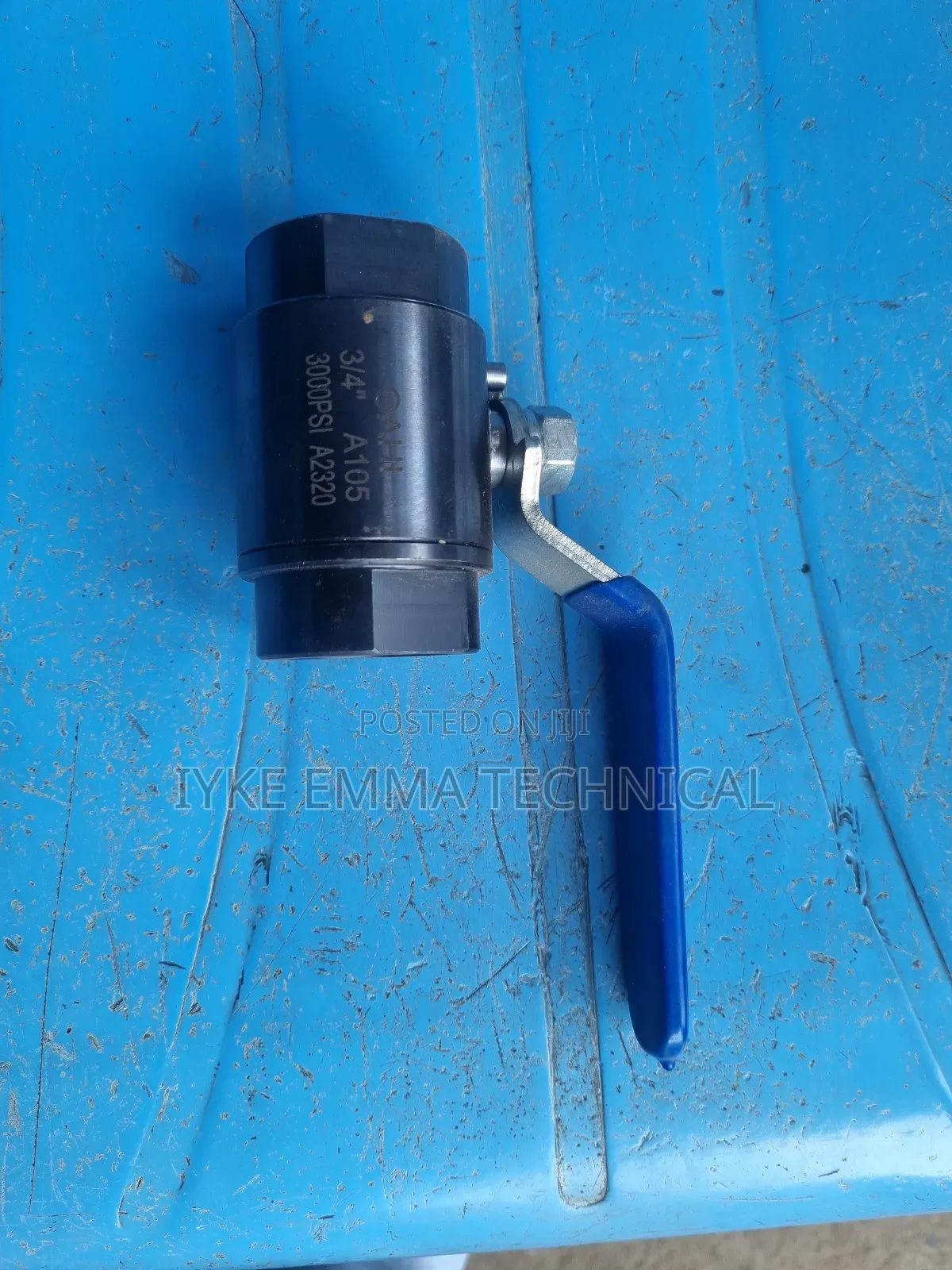 3/4" NPT 3000 Psi High Pressure Ball Valve Steel