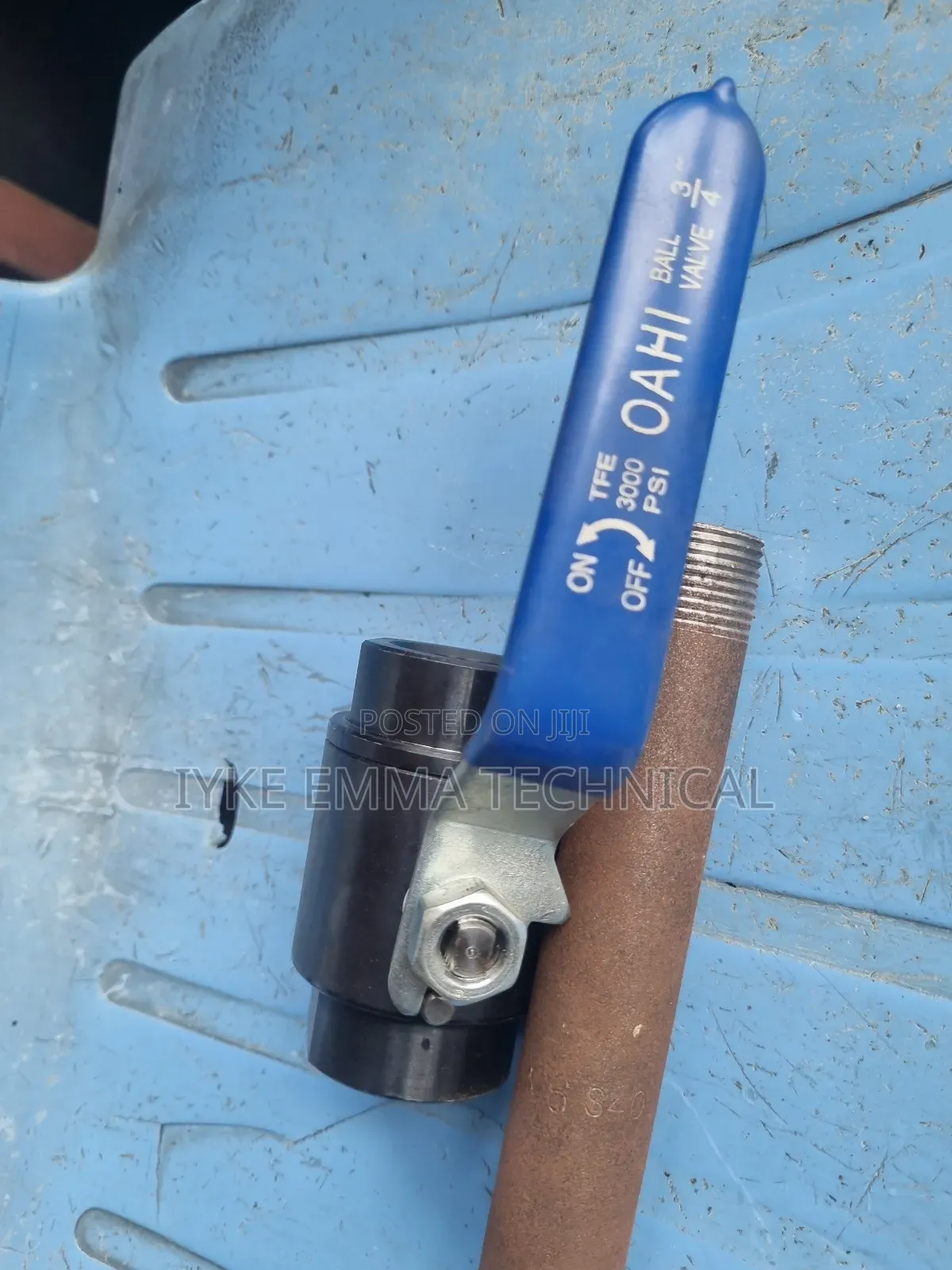 3/4" NPT 3000 Psi High Pressure Ball Valve Steel