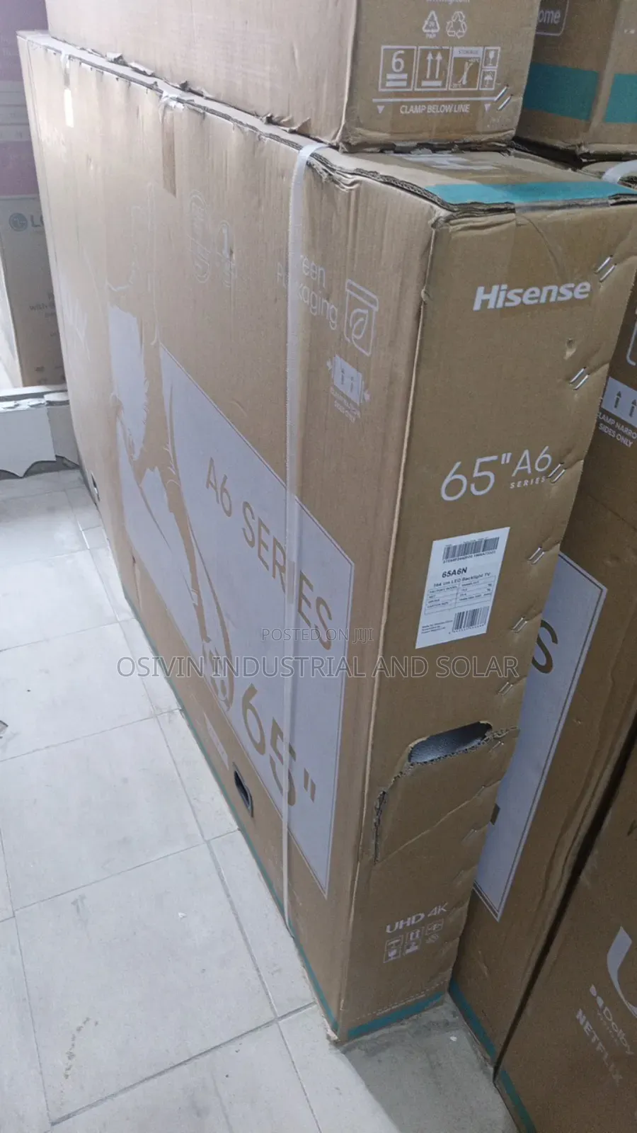 65 Inches Hisense Smart Television Model 65a60lxvt