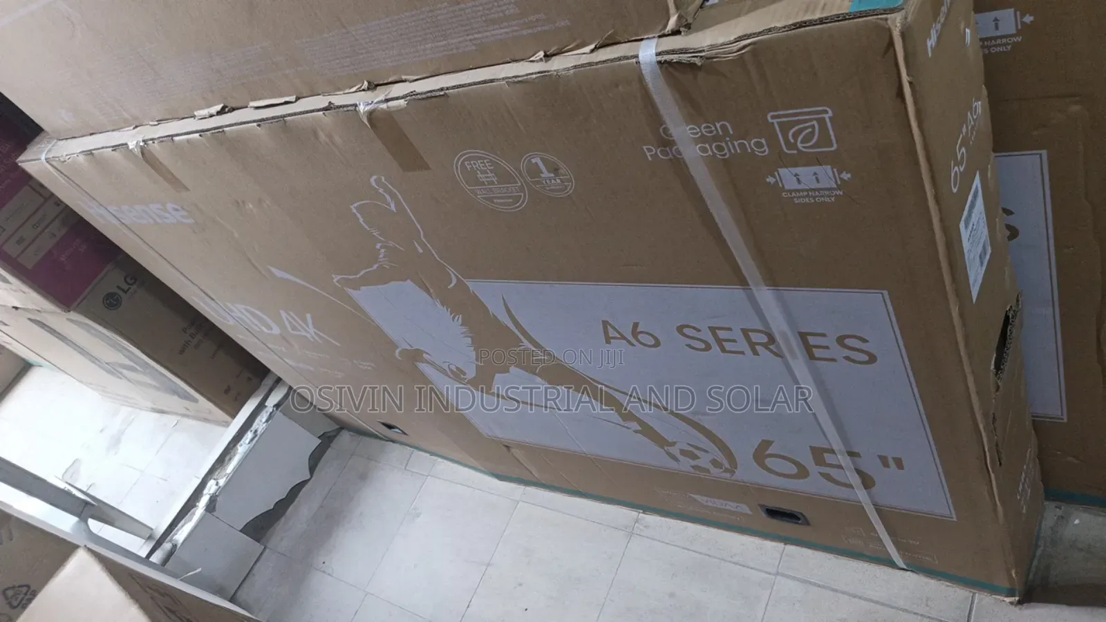 65 Inches Hisense Smart Television Model 65a60lxvt