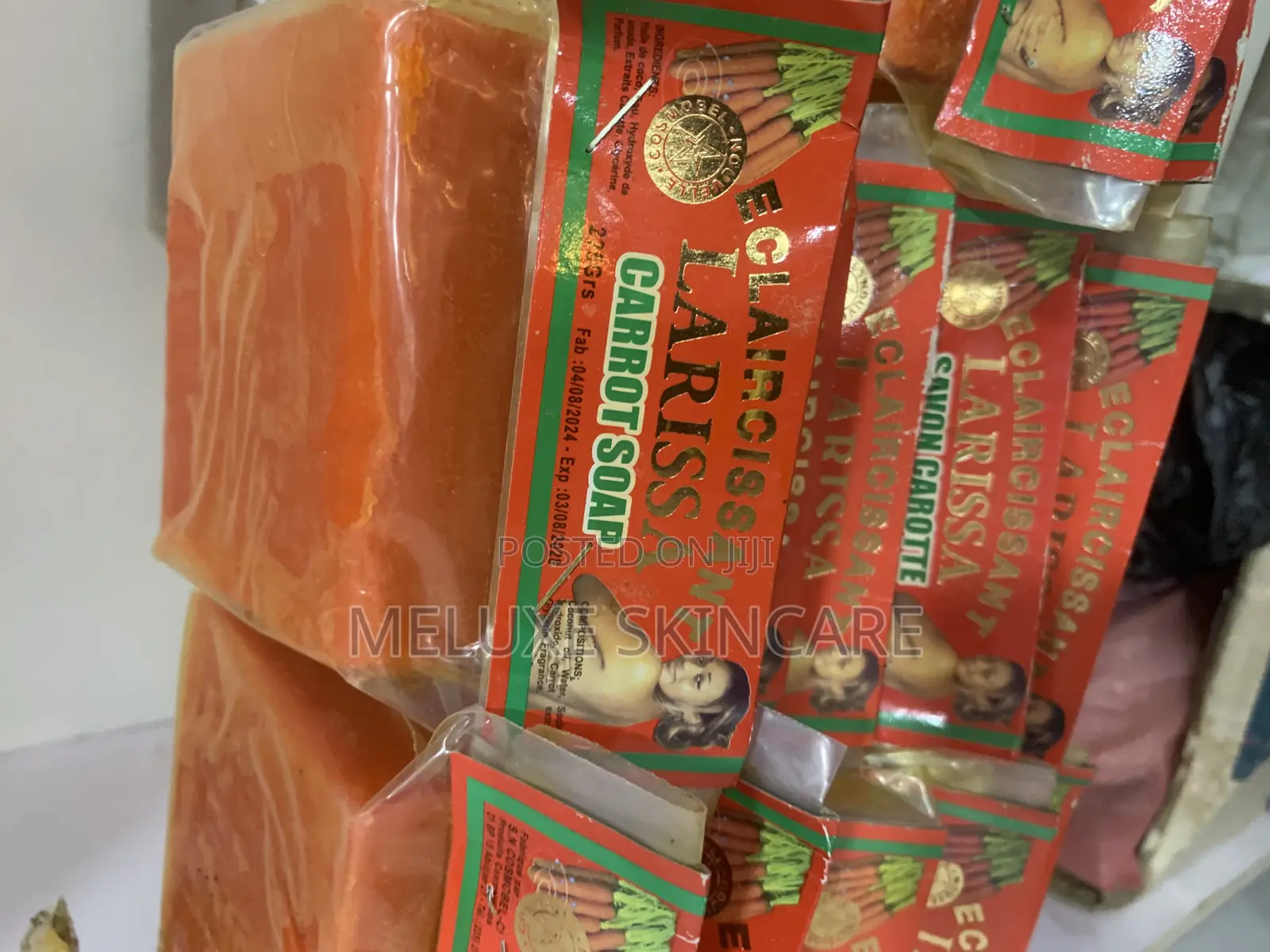 Larrisa Carrot Lightening Soap