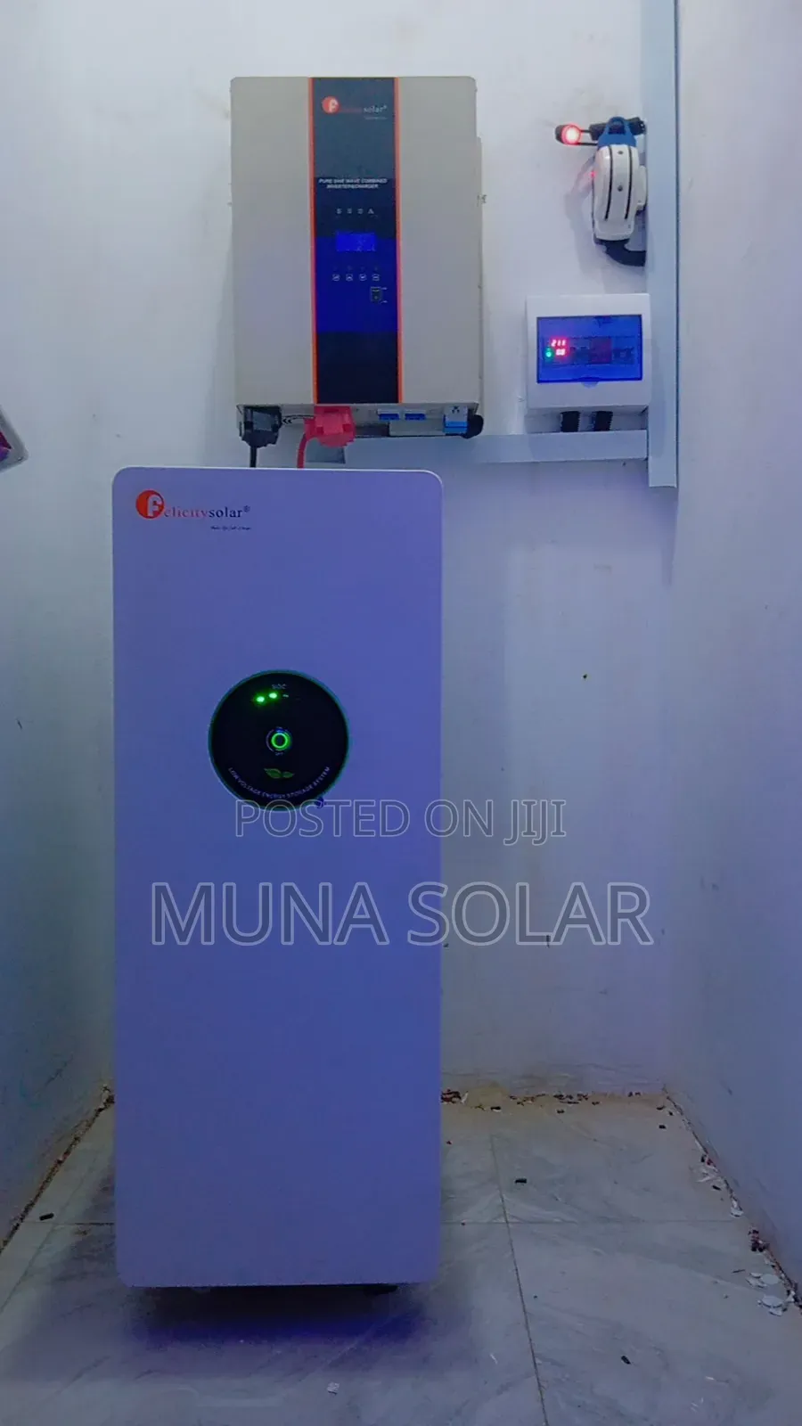 10kva Inverter And 15kwh 48v Lithium Battery 14 Panel