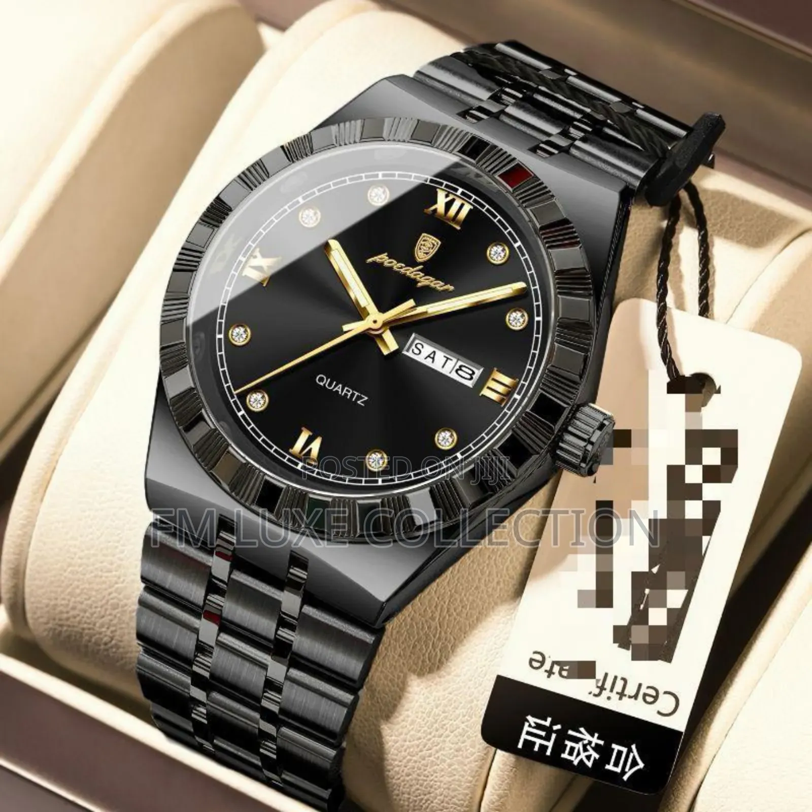 Poedagar Water Resistant Wristwatch