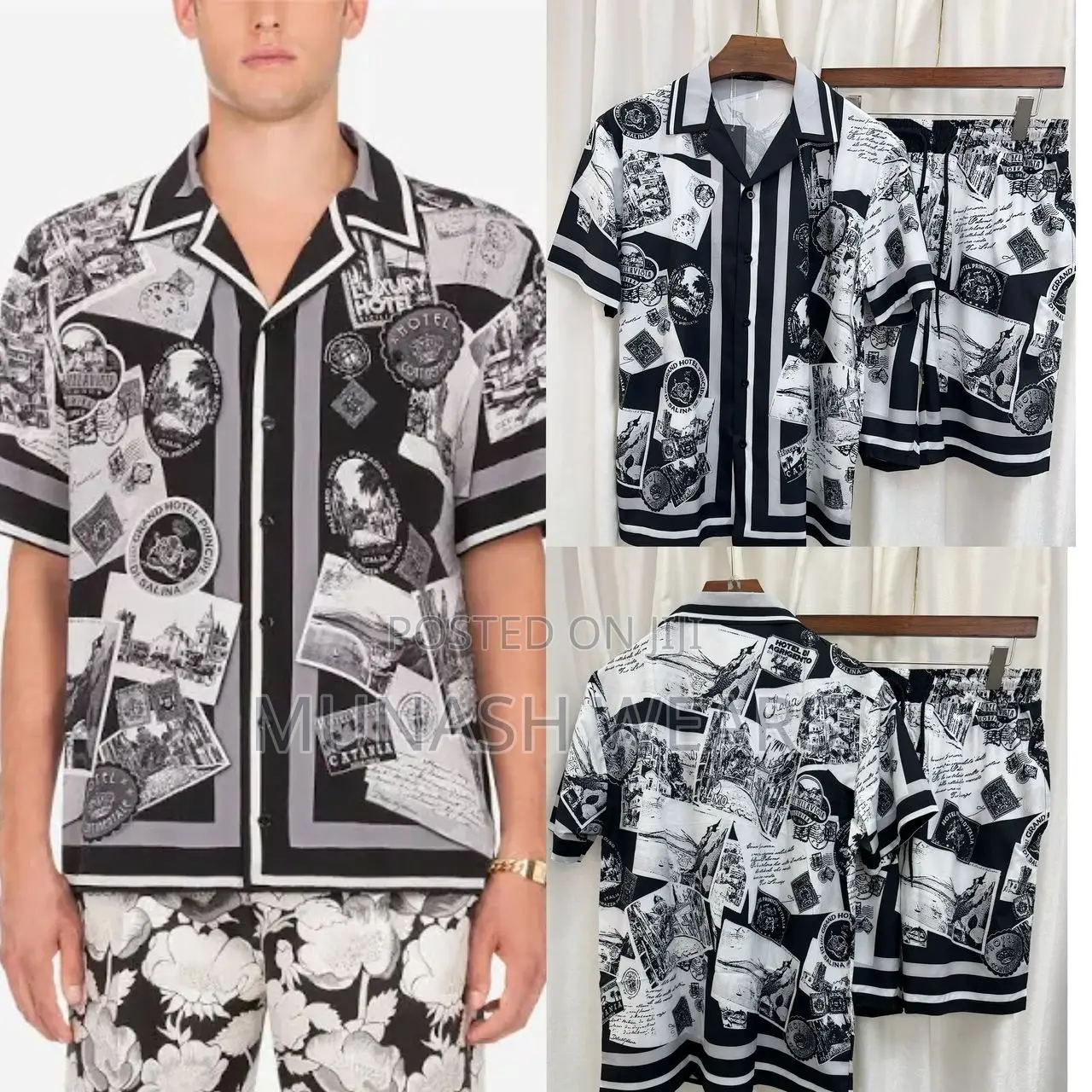 Versace X Casablanca Up and Down