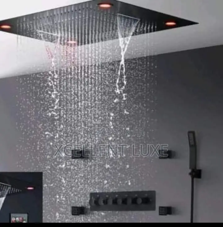 Executive Top Ceiling Mount Shower Set. Made In England