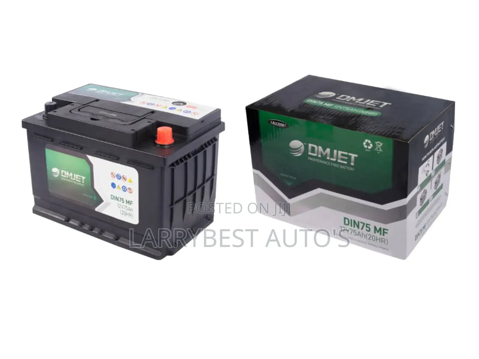 75ah Dmjet Battery Korea Standard