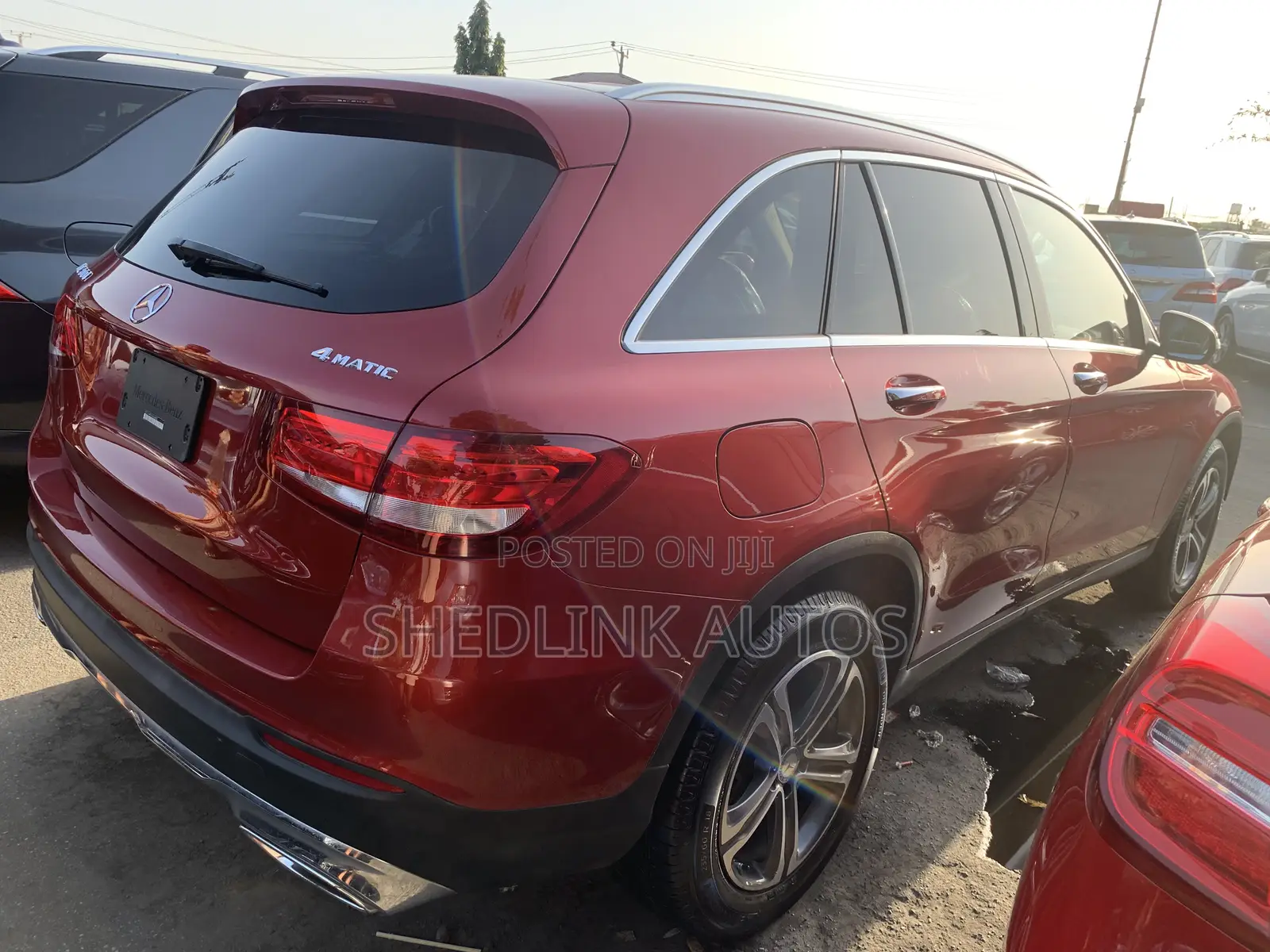 Mercedes-Benz GLC-Class 2016 Red