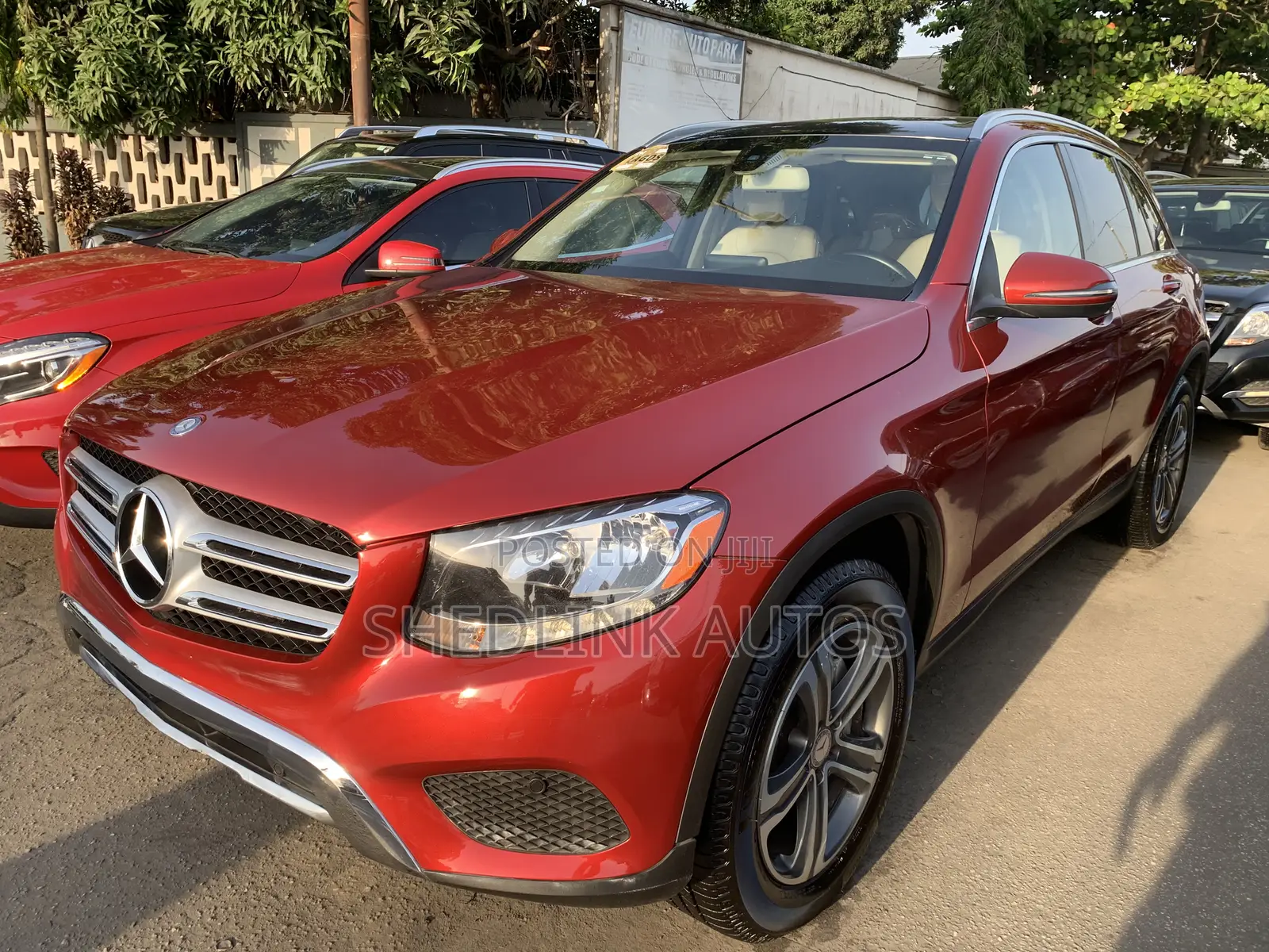 Mercedes-Benz GLC-Class 2016 Red