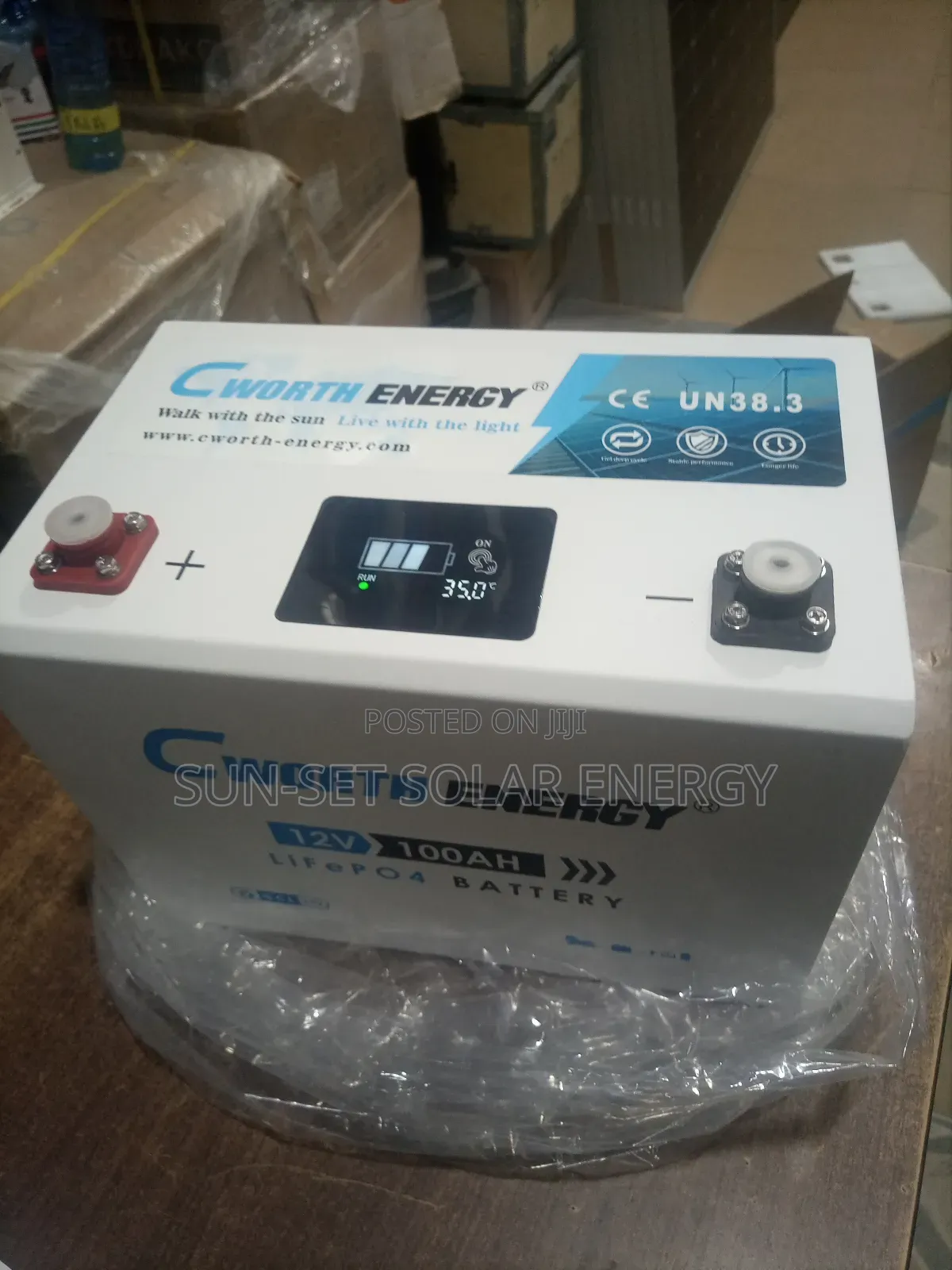 Cworth Energy Lithium Battery 100ah 12v 3yrs Warranty.