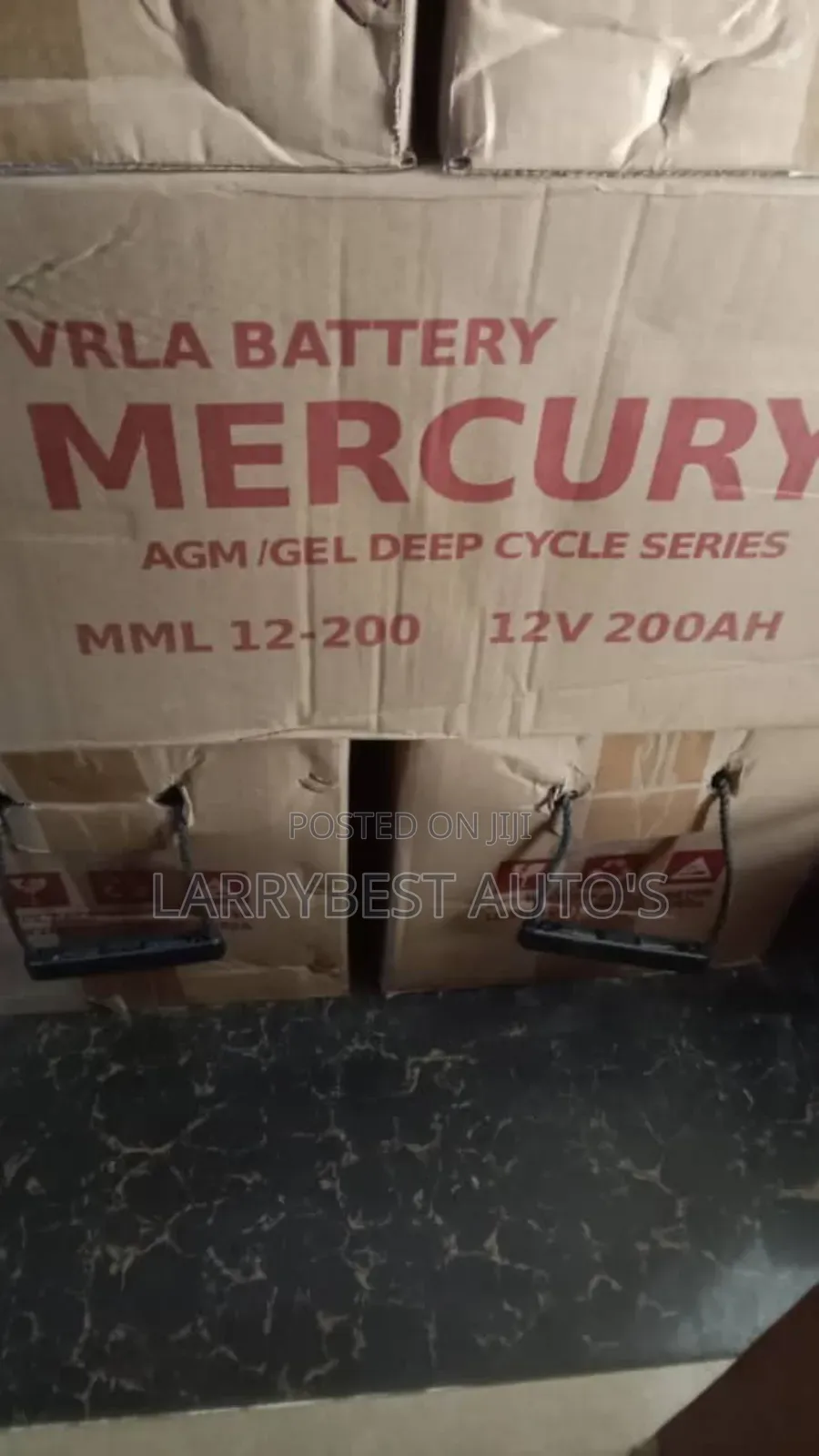 200ah Mercury Inverter Battery