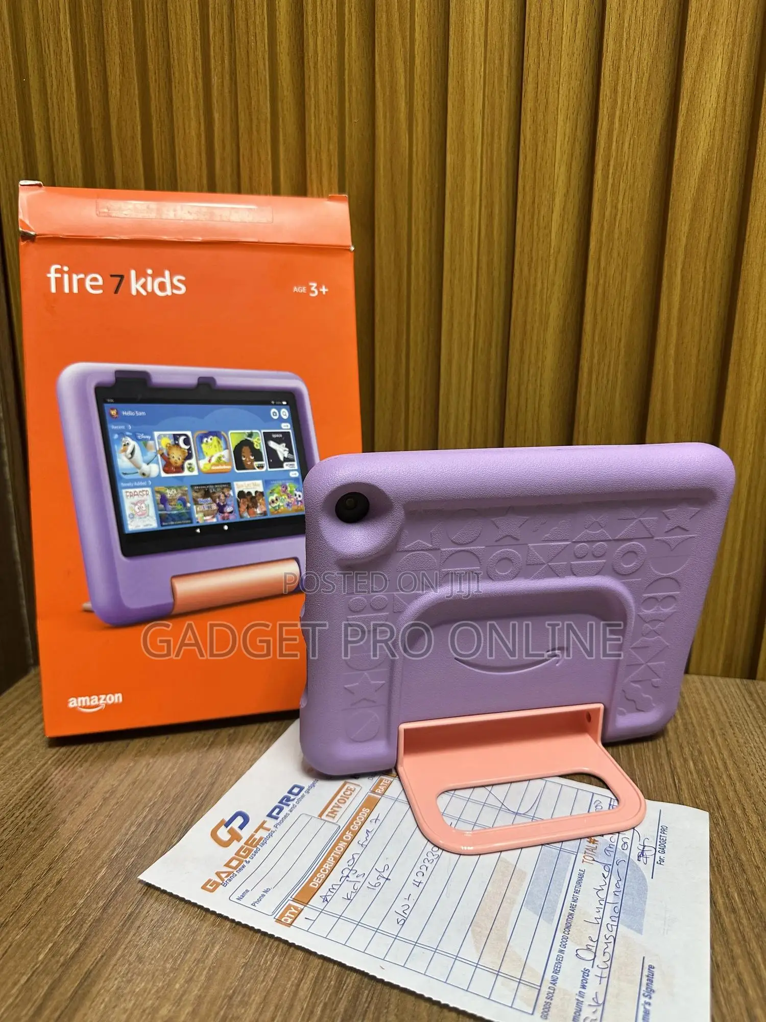 New Amazon Fire 7 Kids Edition 2022 16 GB Pink