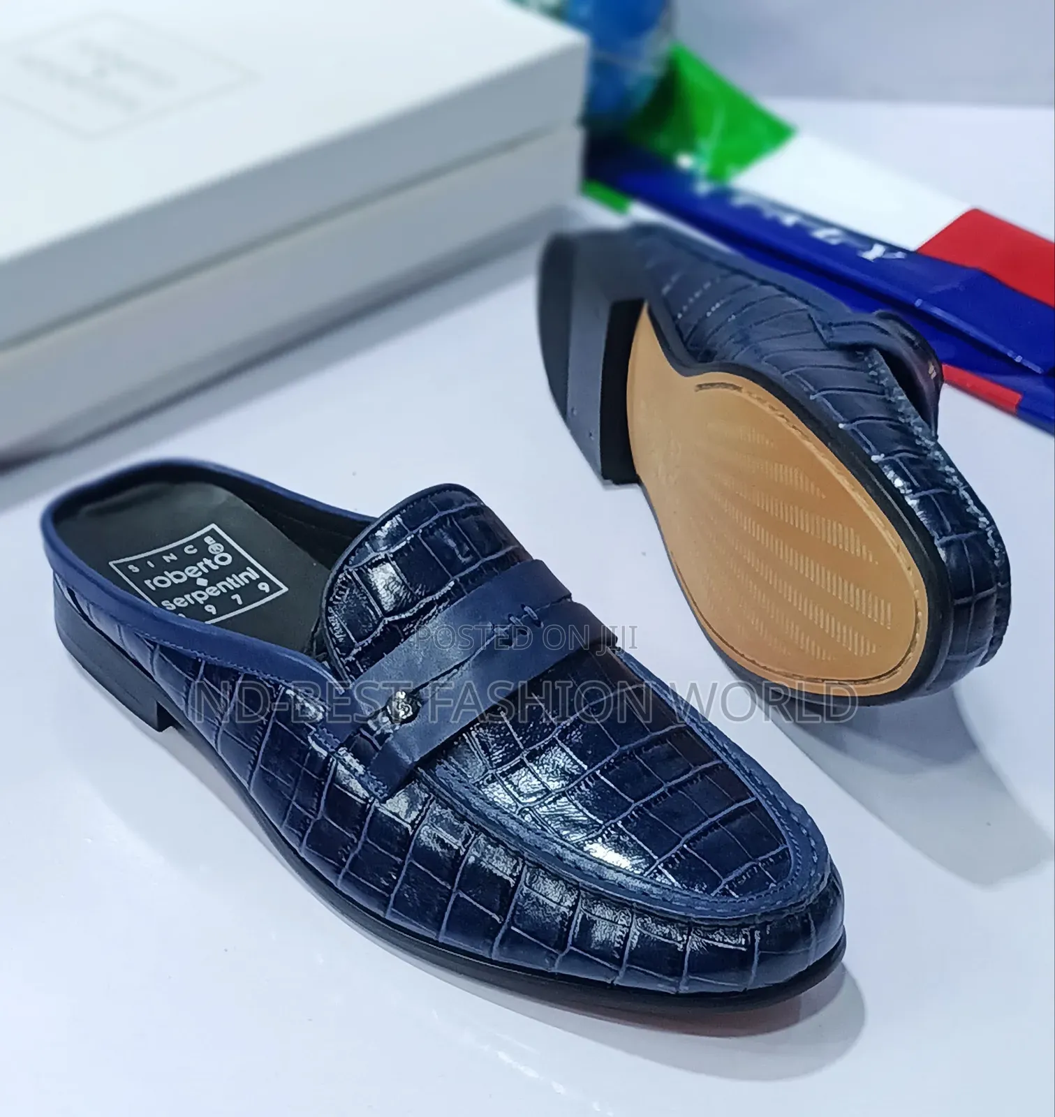 Pure Quality Leather Half Shoe