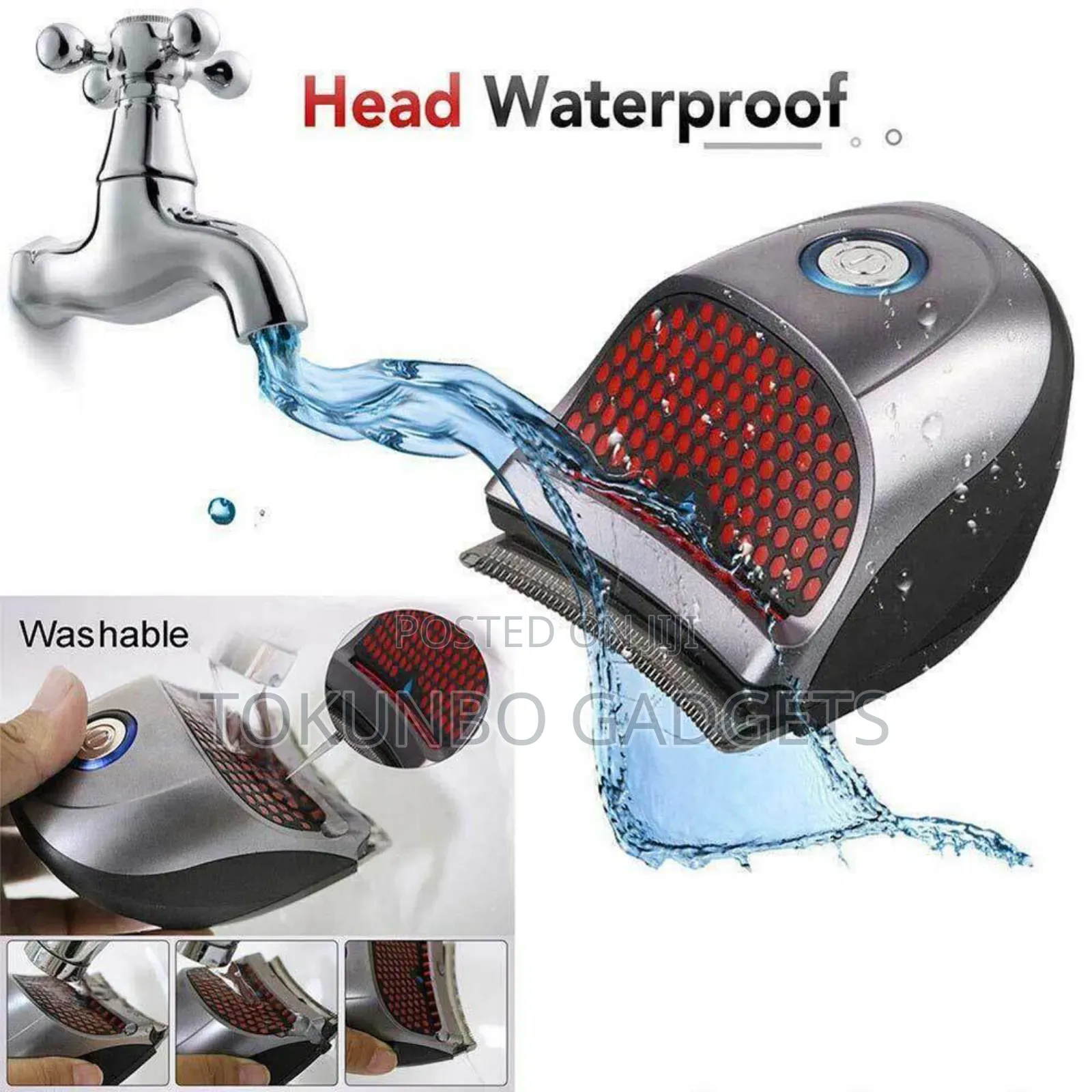 Mens Hair Clippers Self Cut Cordless Electric Hair Trimmer