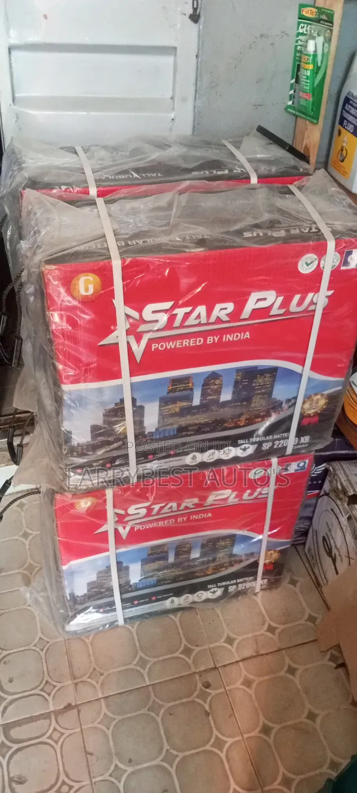 12v220ah Star Plus Tubular Battery