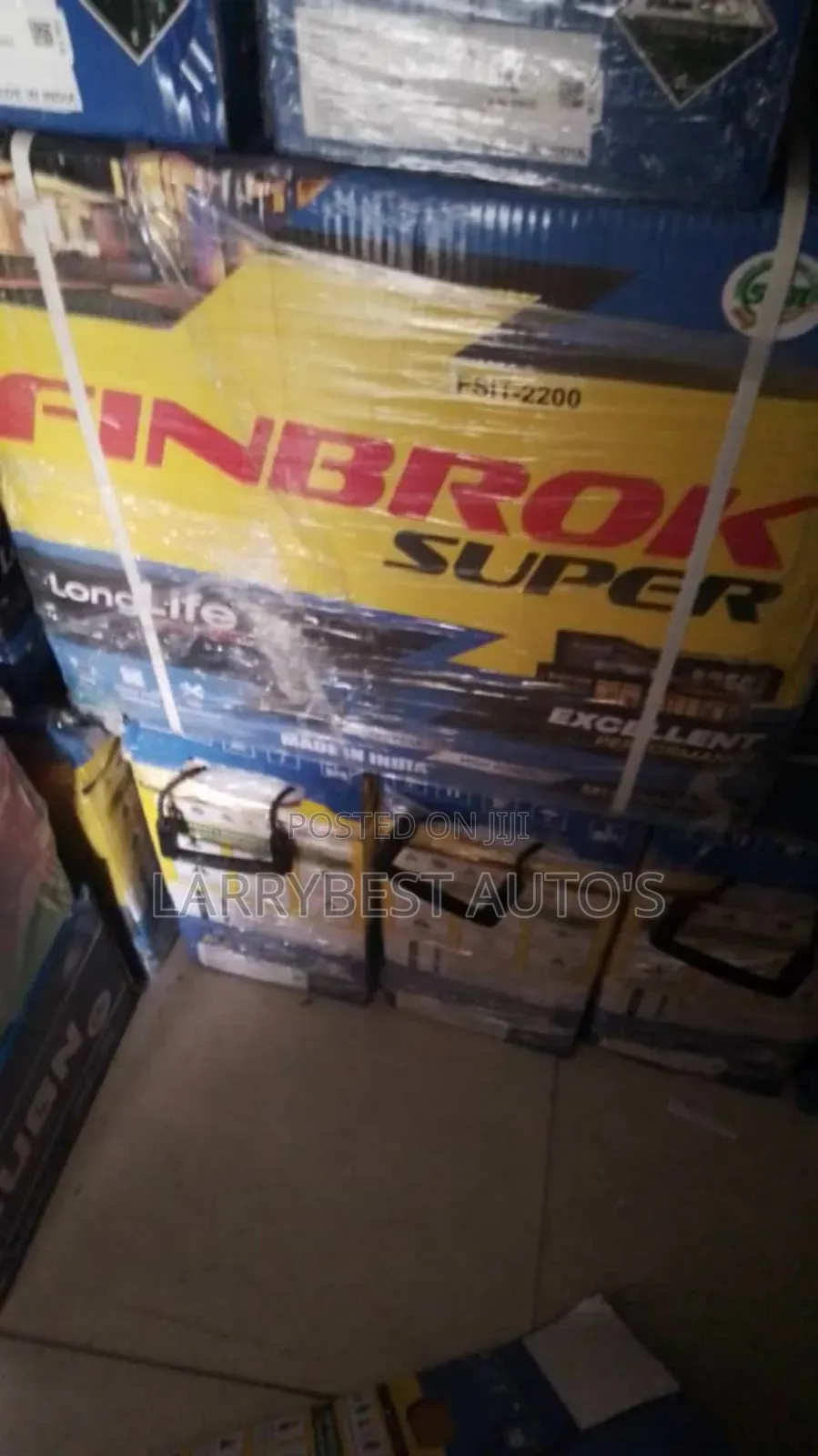 12v220ah Finbrok Super Tubular Battery