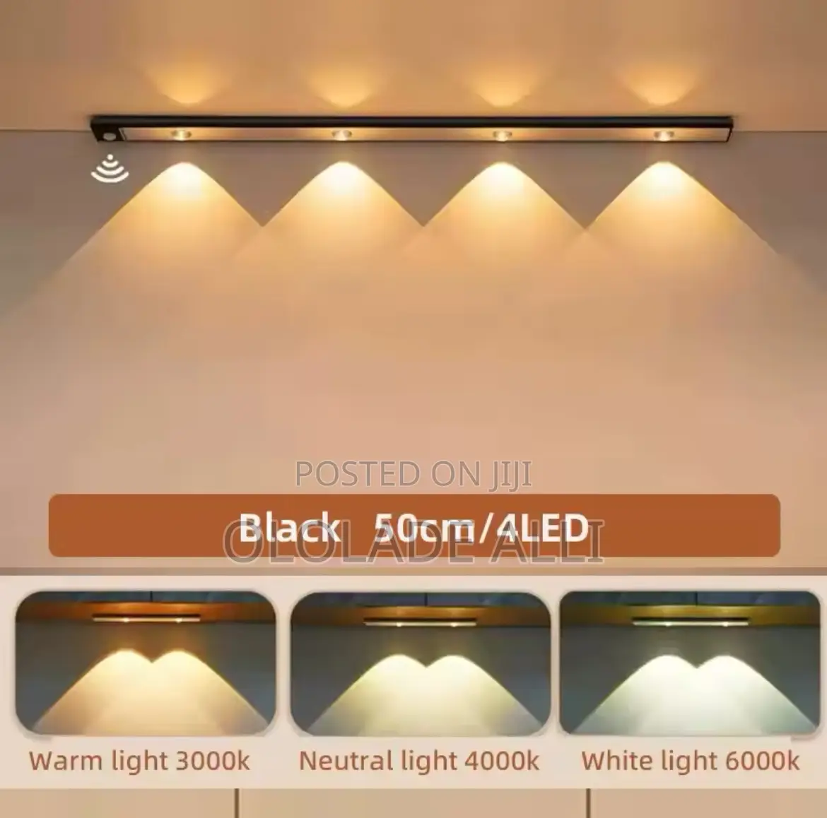 Led Sensor Lamp Cabinet Light Charging