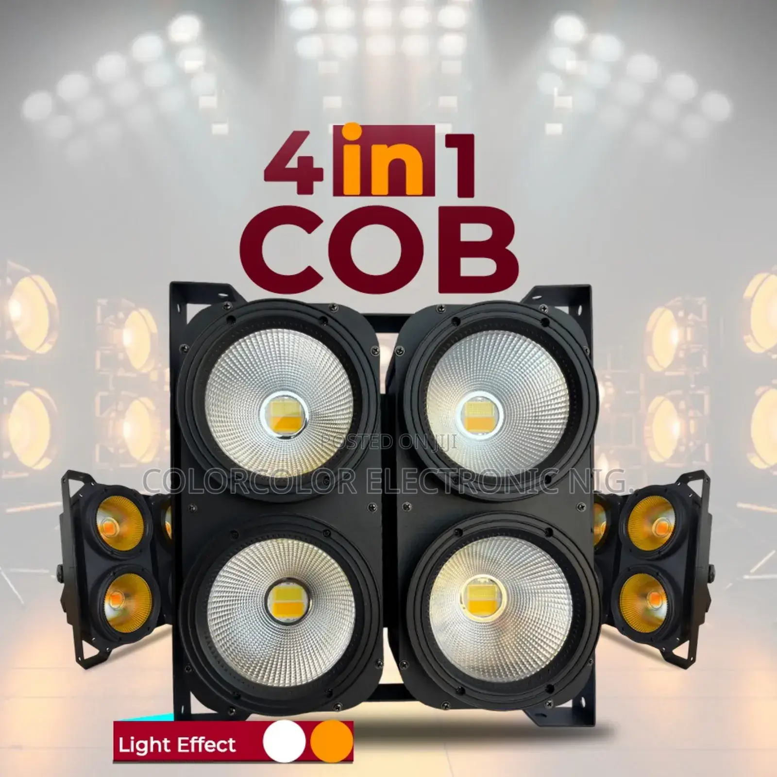 Stage Light 4 Eye Cob Audience Light
