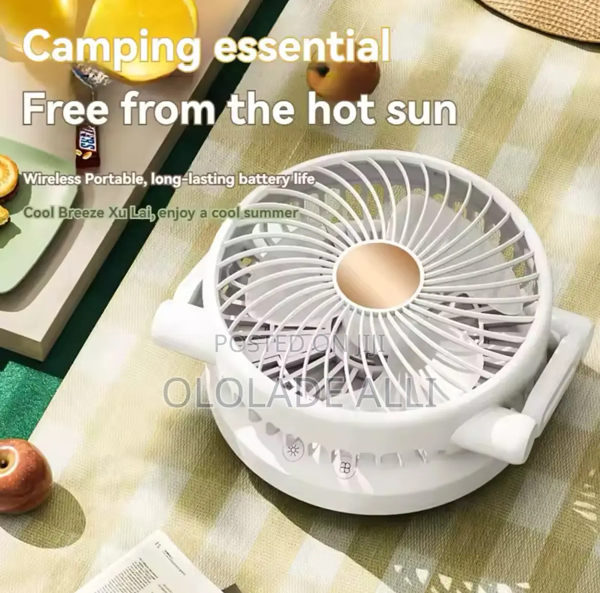 Desktop Fan Foldable Storage Shake