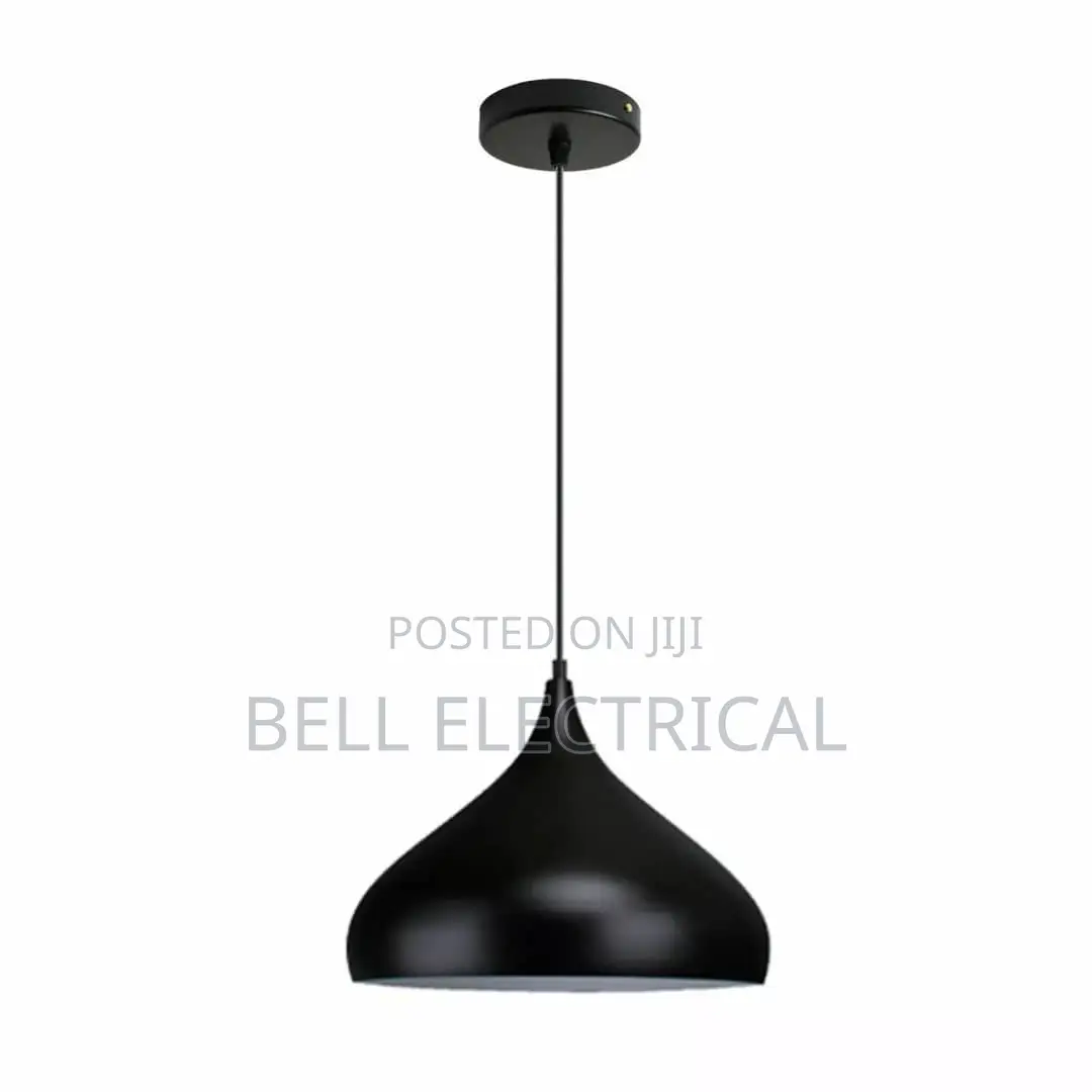 Minimalist Teardrop Pendant Lamp – Black/Colorful Variants