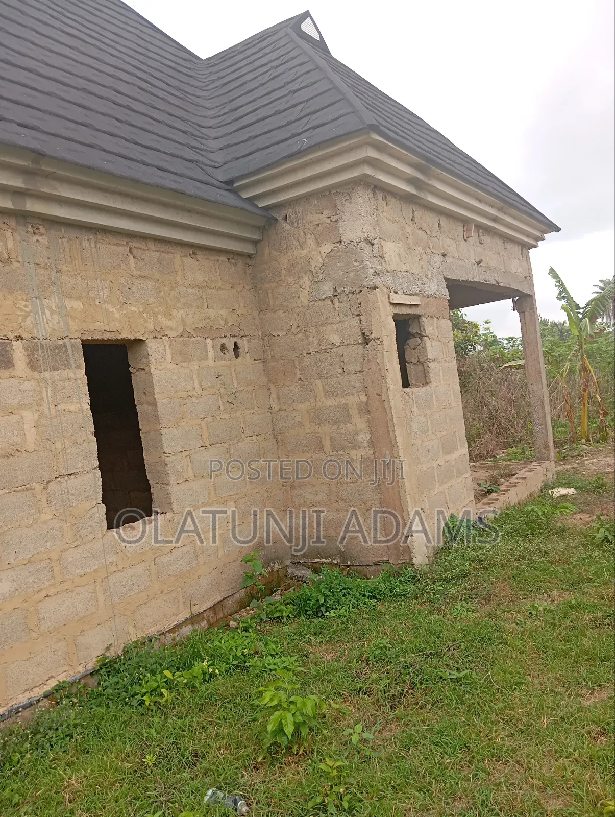 Uncompleted 3bdrm Bungalow In Kuliya Kobo, Osogbo For Sale