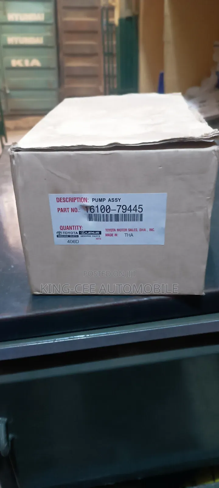 Water Pump for Toyota Prado, Hilux ,Coaster