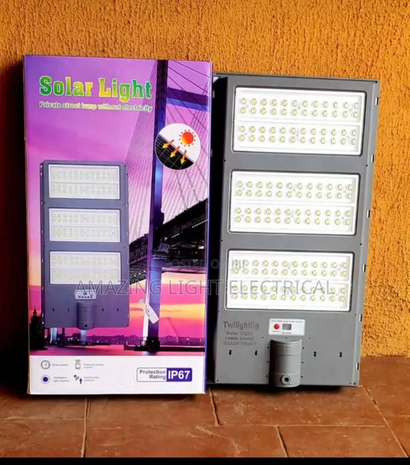 Soler Street Lights With Sensors