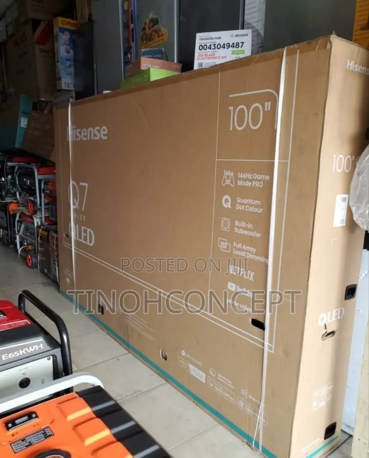 Hisense Smart Television 100 Inches Qled