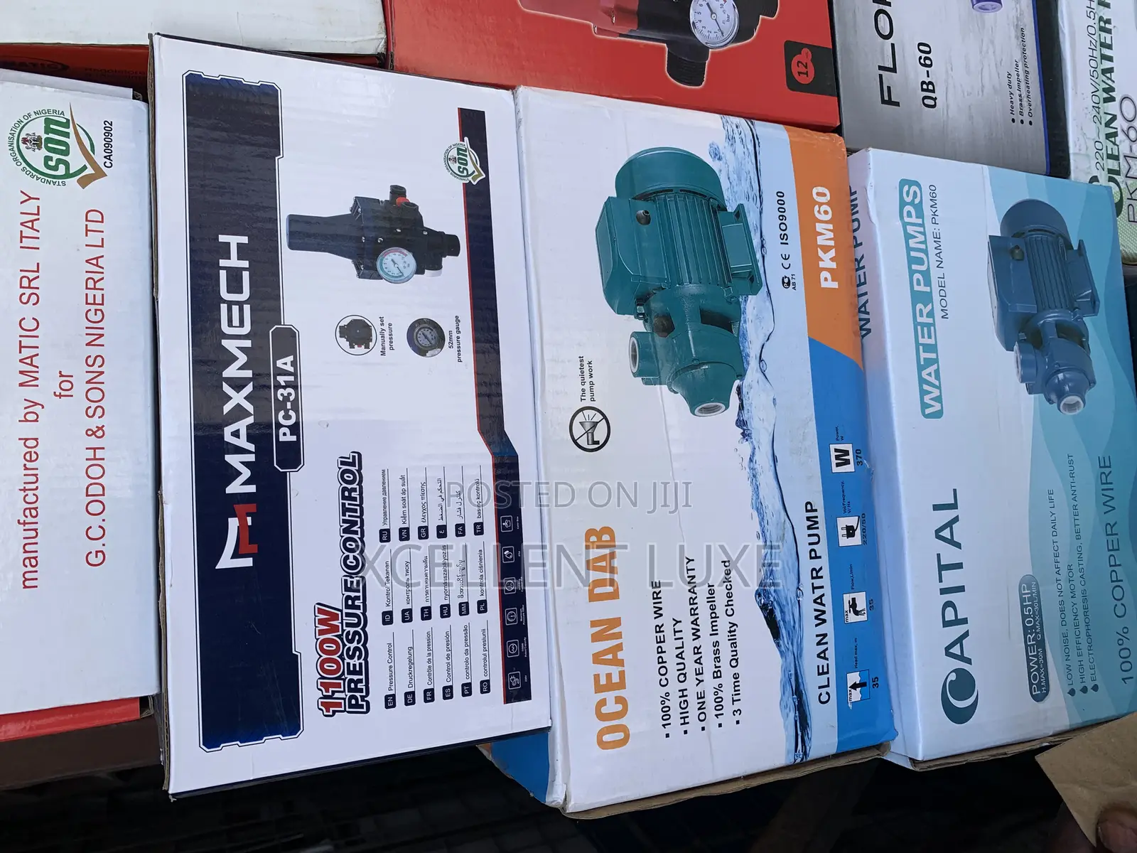 Original 0.5 Horsepower Pressure Pump