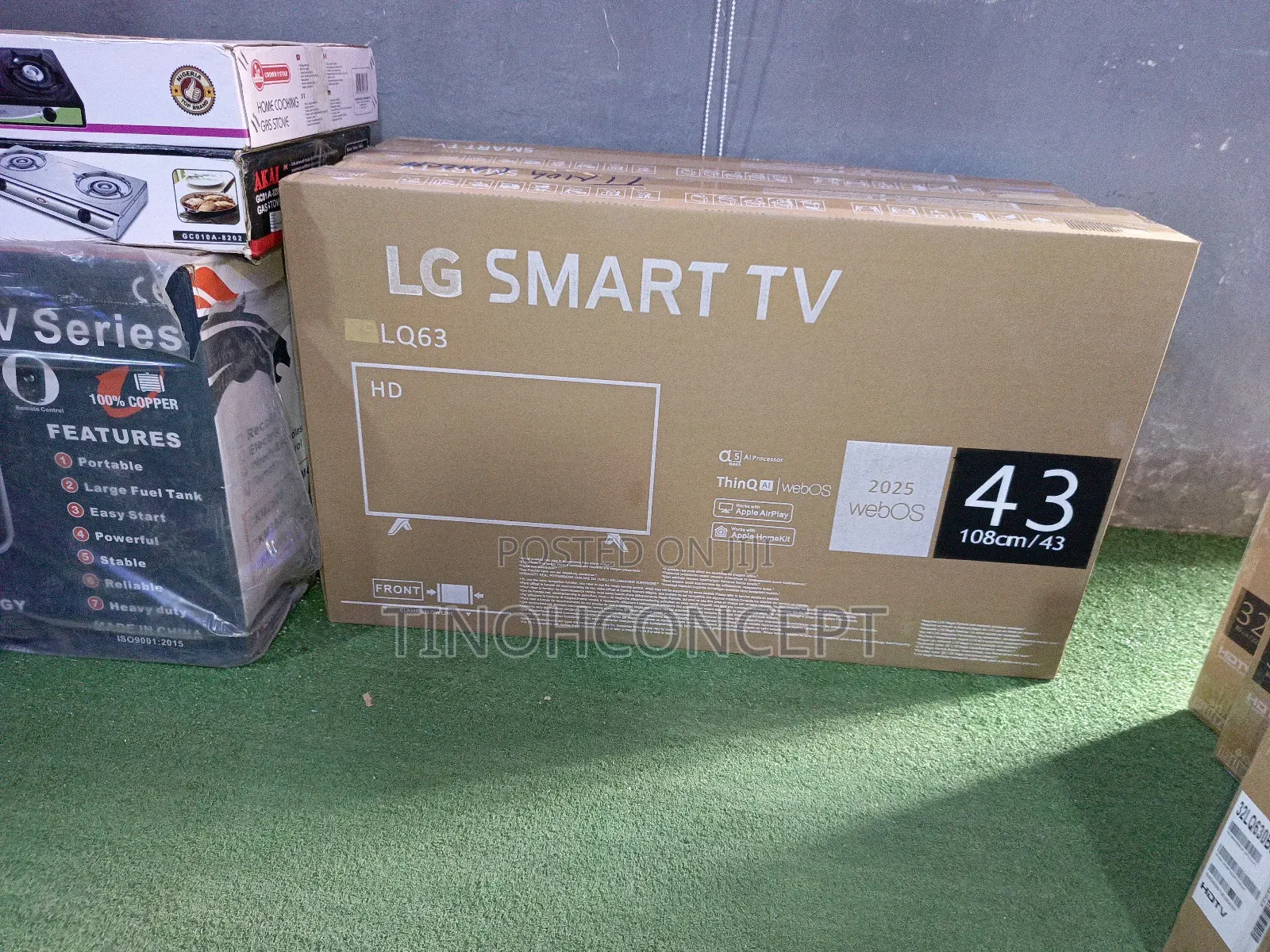 Lg Smart Television 43 Inches Frameless 2 Years Warranty