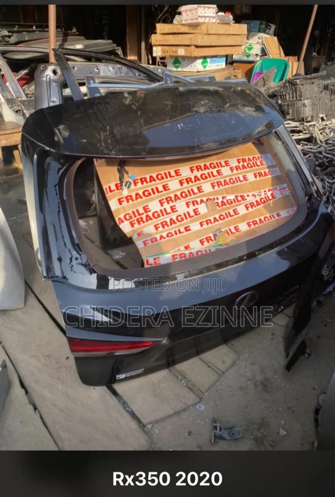 Lexus Rx350 2022 Model Empty Boot