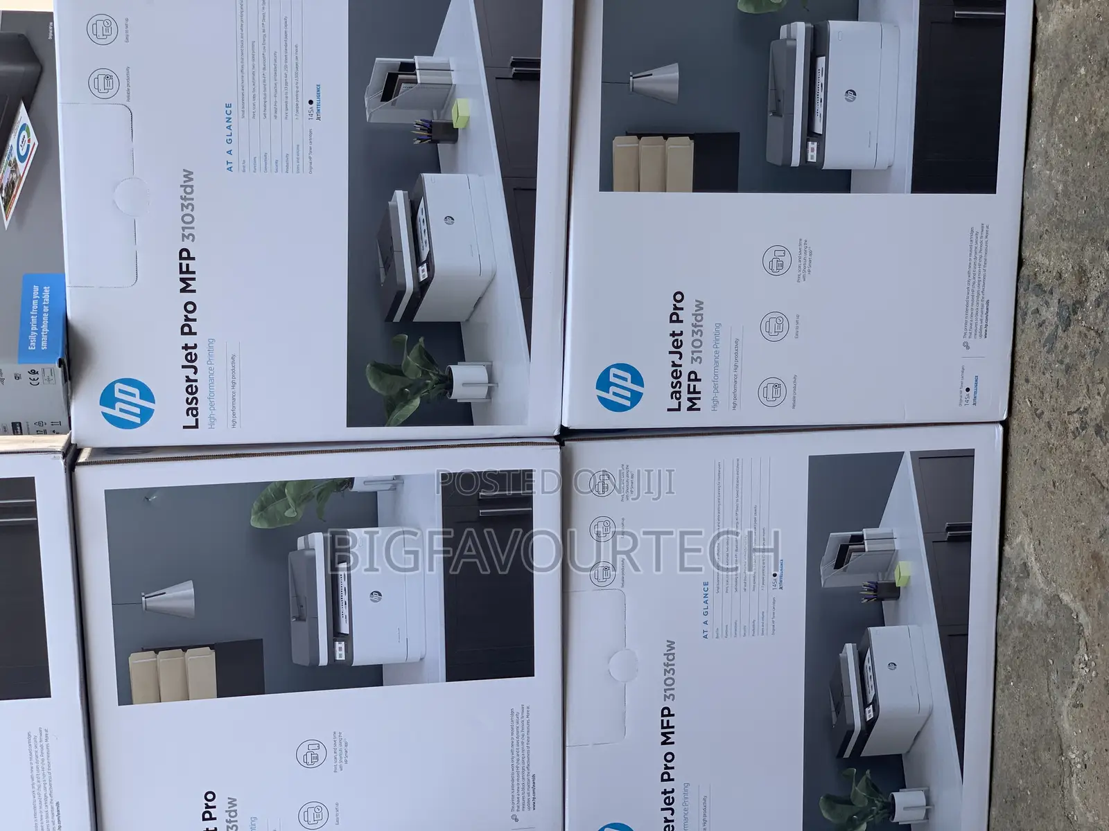 HP Laserjet Pro MFP 3103fdw Printer (3g632a)