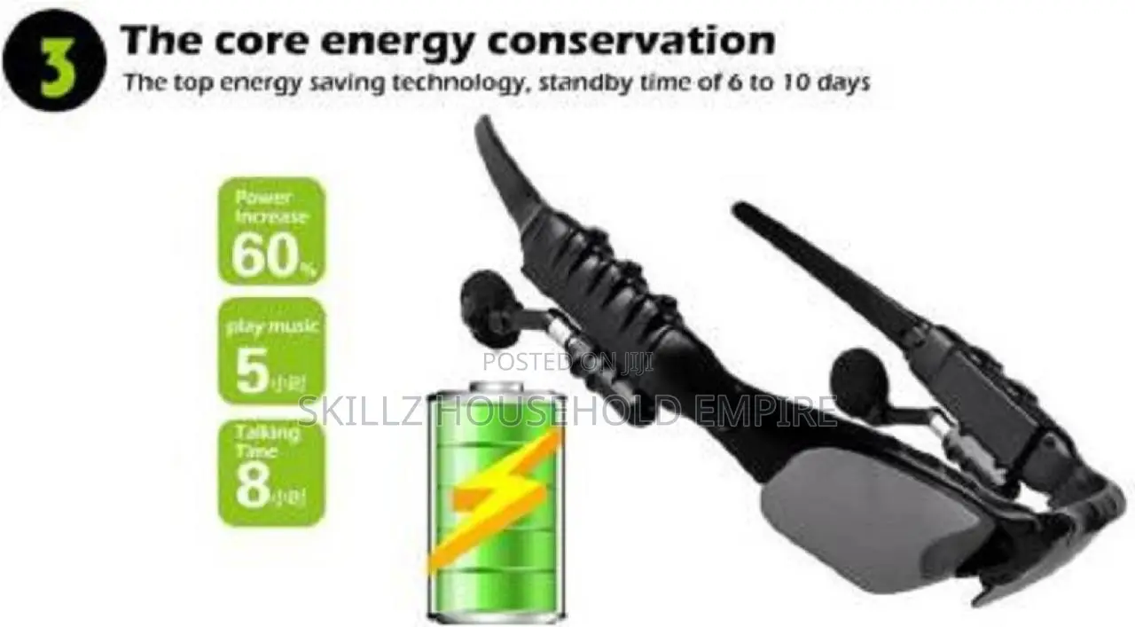 Bluetooth Headphone Glass