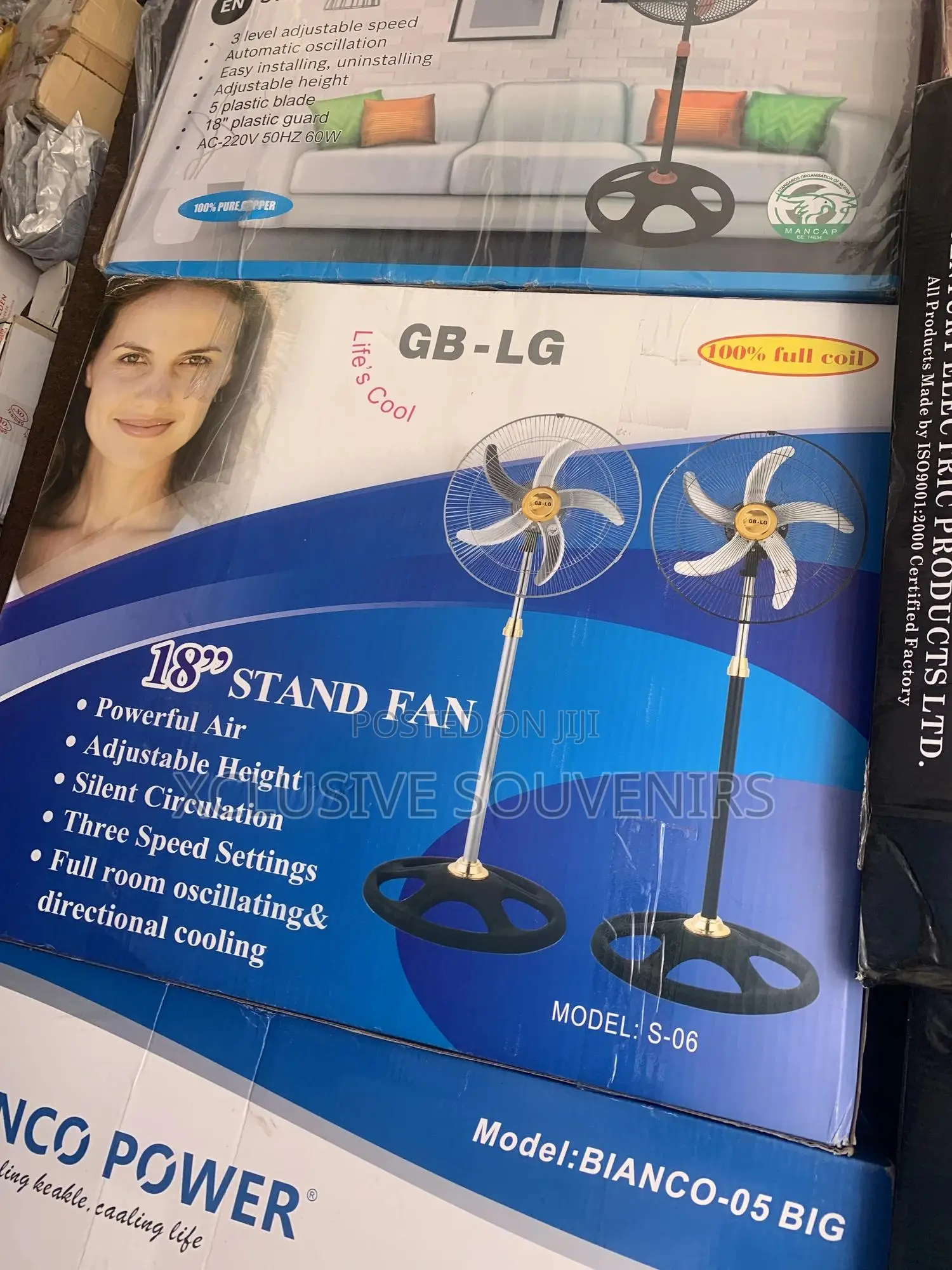 Gb- Lg 18" Standing Fan