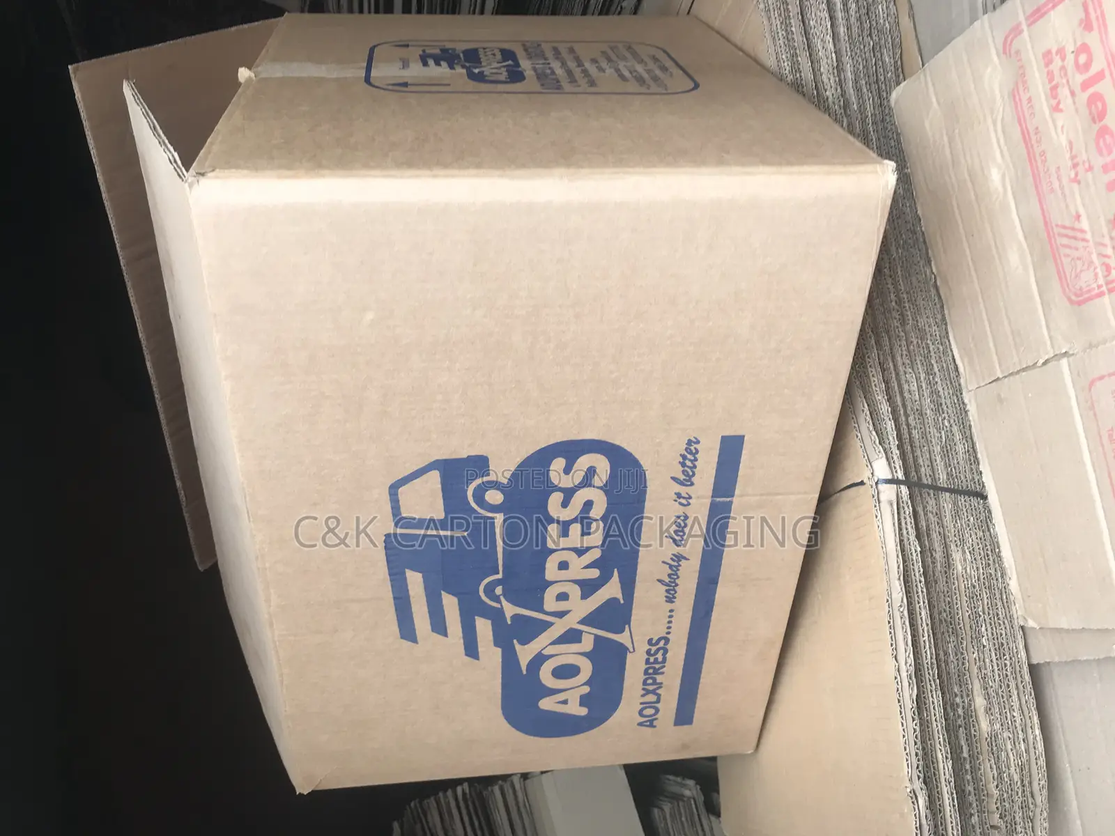 Exports Carton One Colour Printed