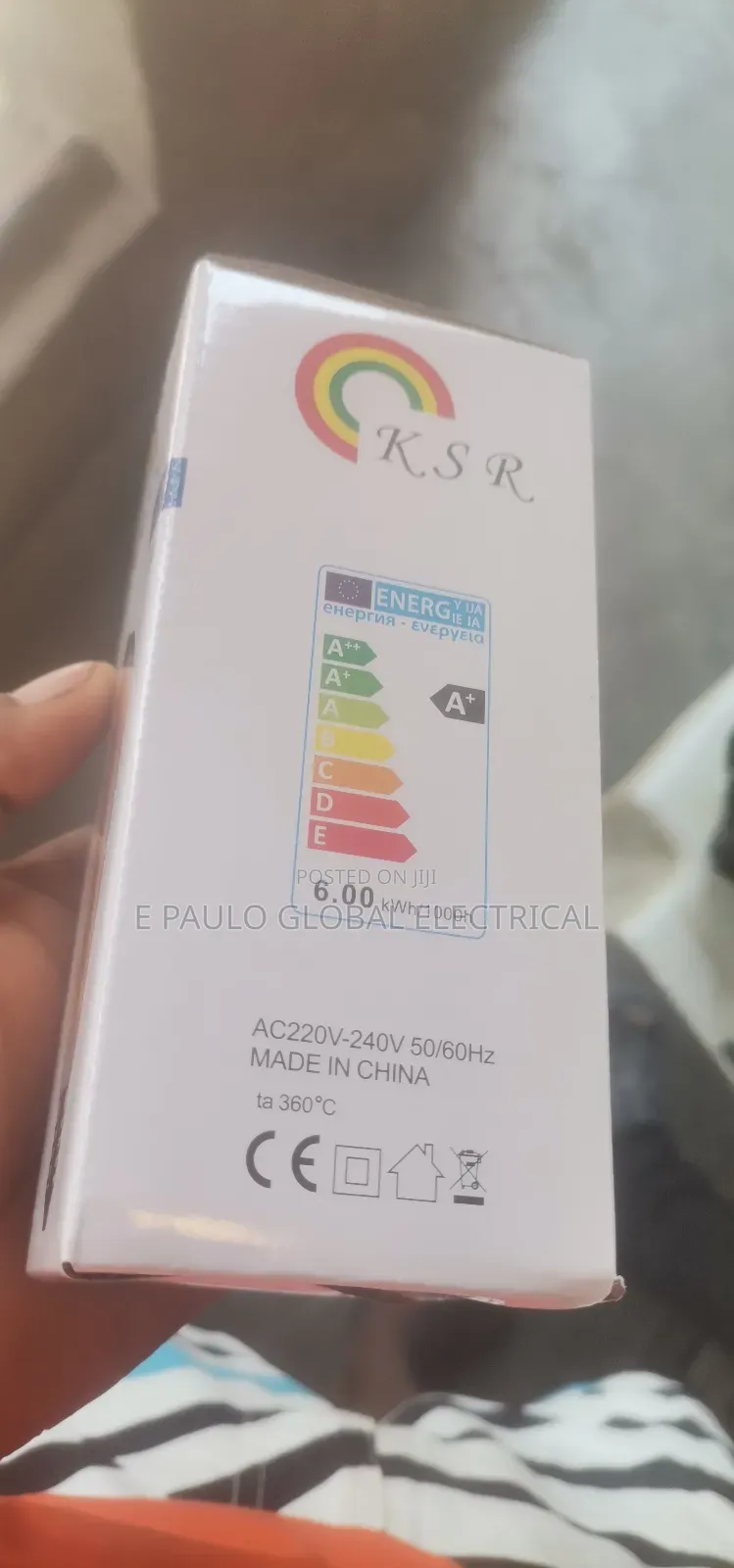 6wats Flume Bulb Warm Color