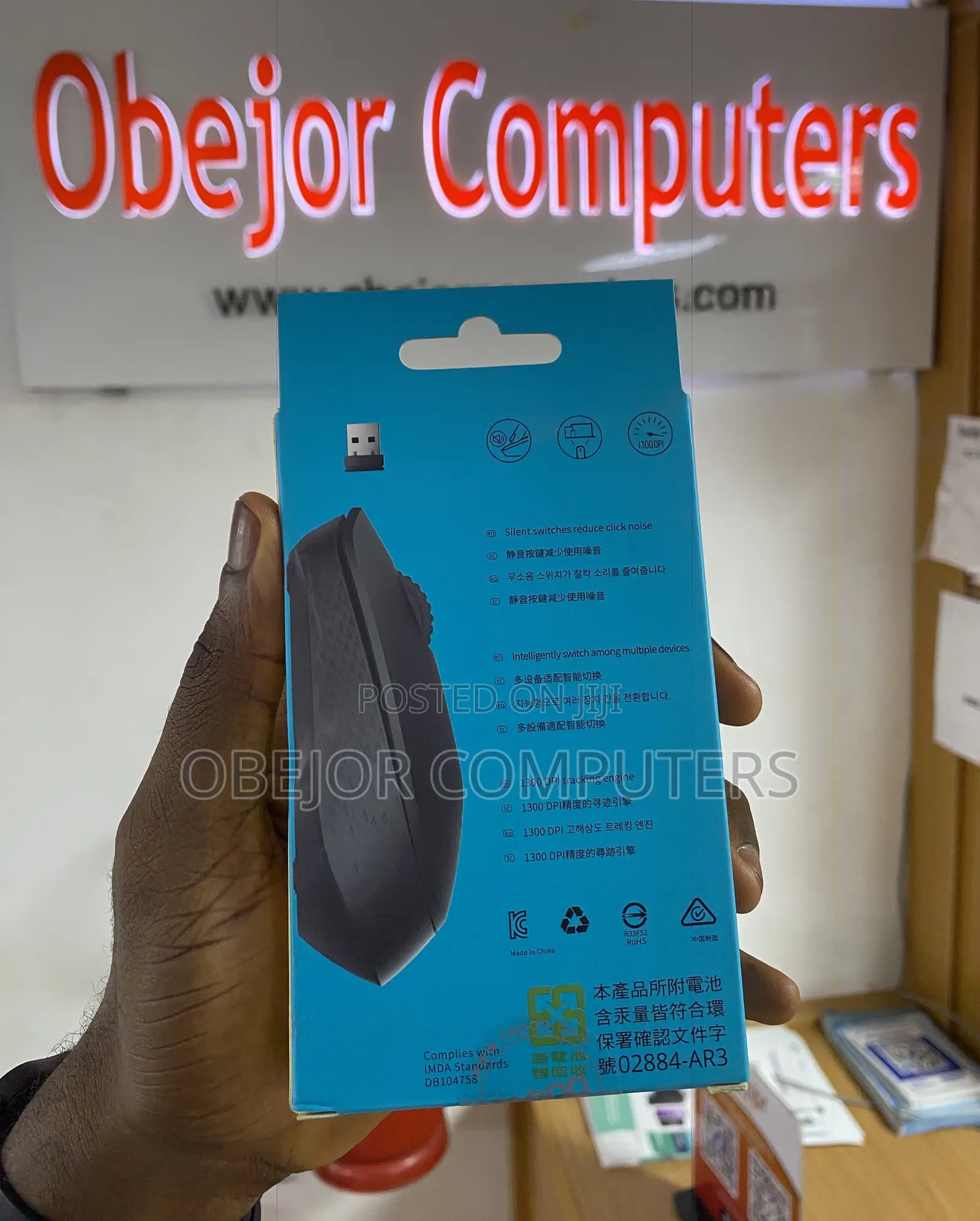 Rapoo M100g Silent Multi-Mode Wireless Bt Optical Mouse