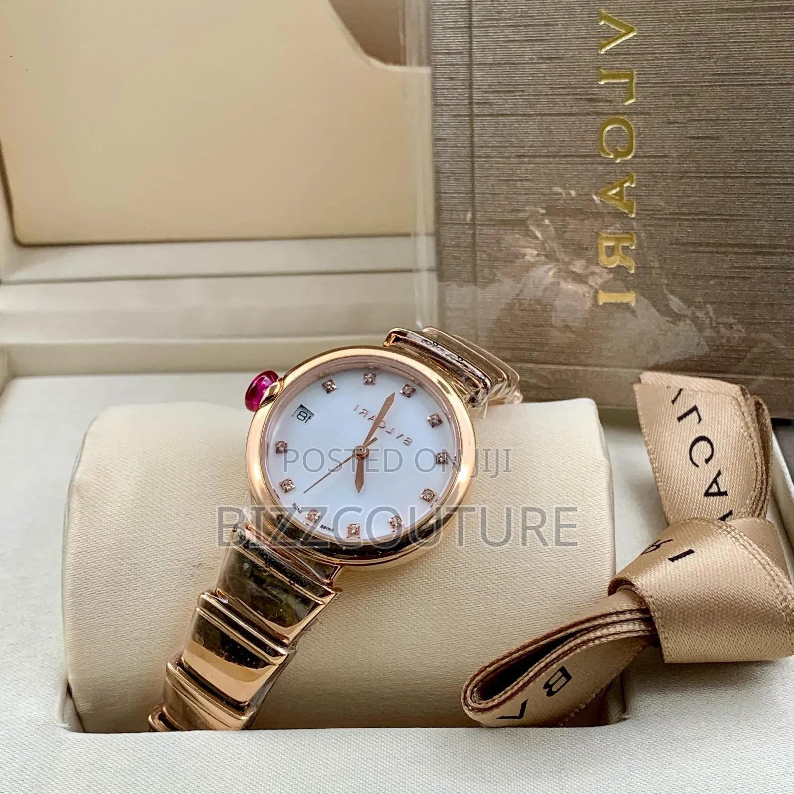 Original Bvlgari Gold Stainless Steel Watch