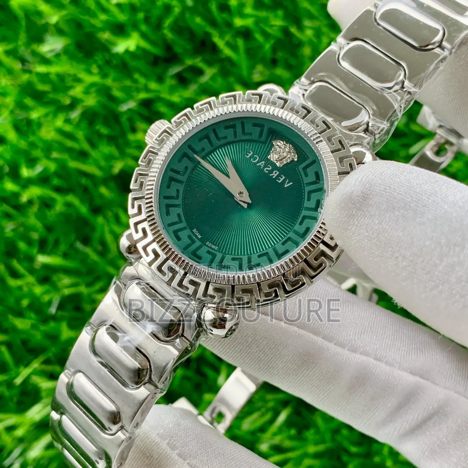 Original Versace Silver Stainless Steel Watch