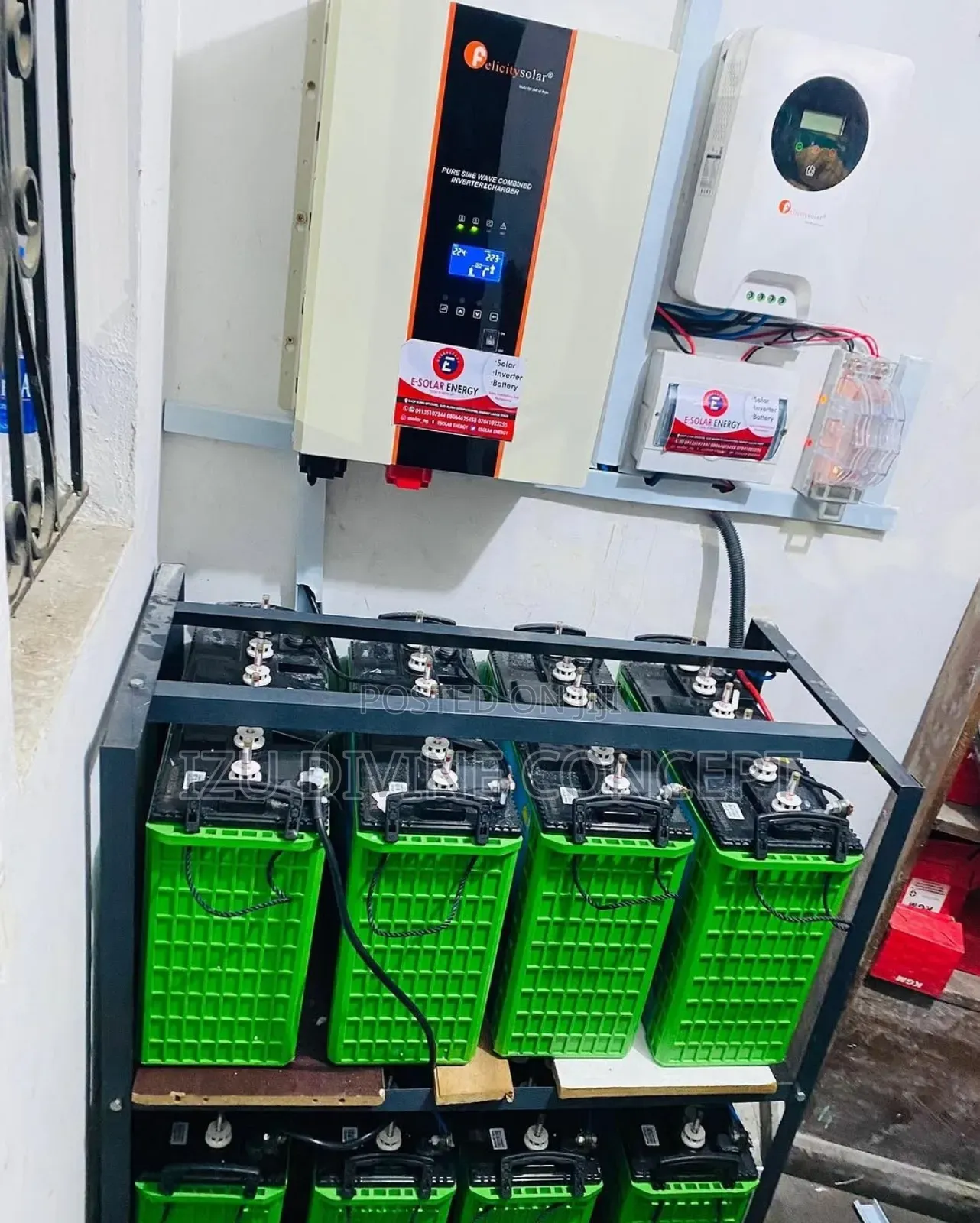 10kva Inverter System Setup