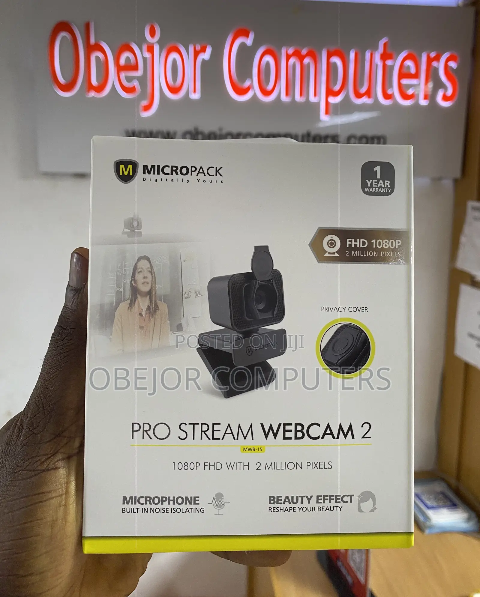 Micropack MWB-15 Webcam 2 Pro Stream 1080p
