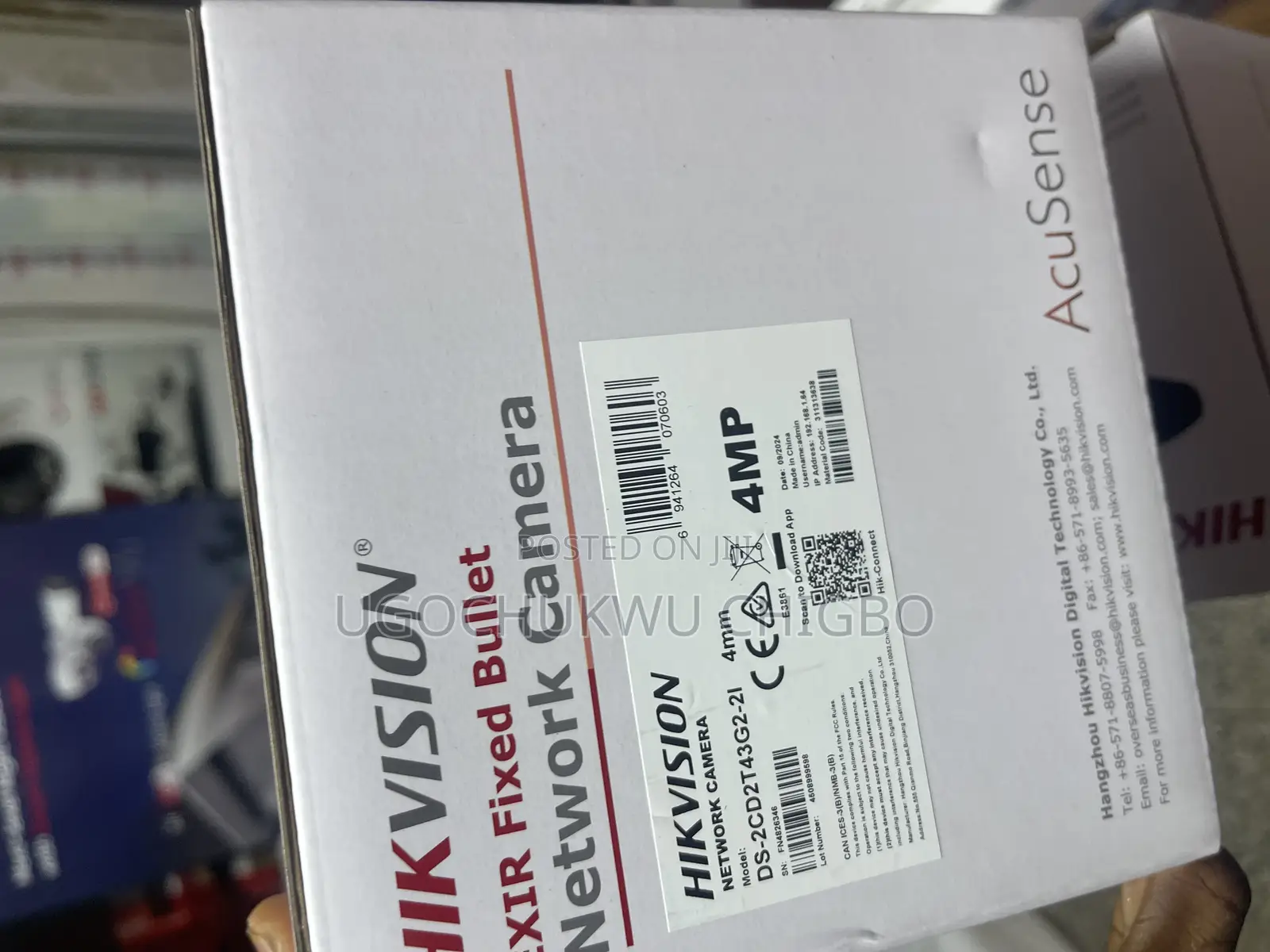 4mp Acusense Ip Camera 2i