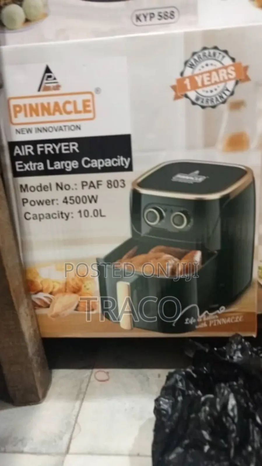 Pinnacle Air Fryer - 10l 4500w